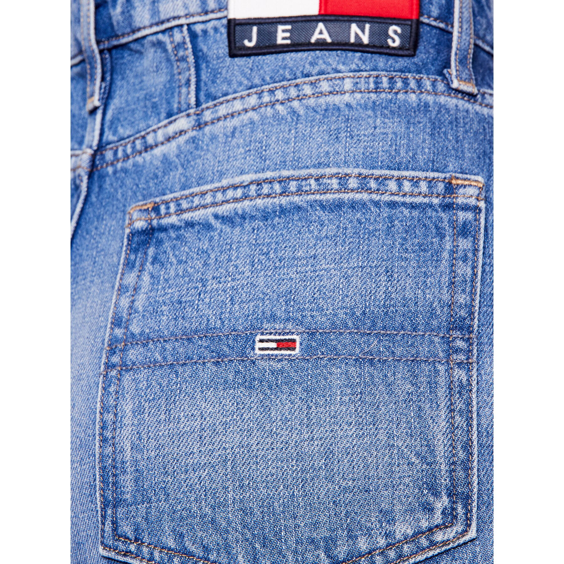 Tommy Jeans Дънки Dart DW0DW10268 Син Mom Fit - Pepit.bg