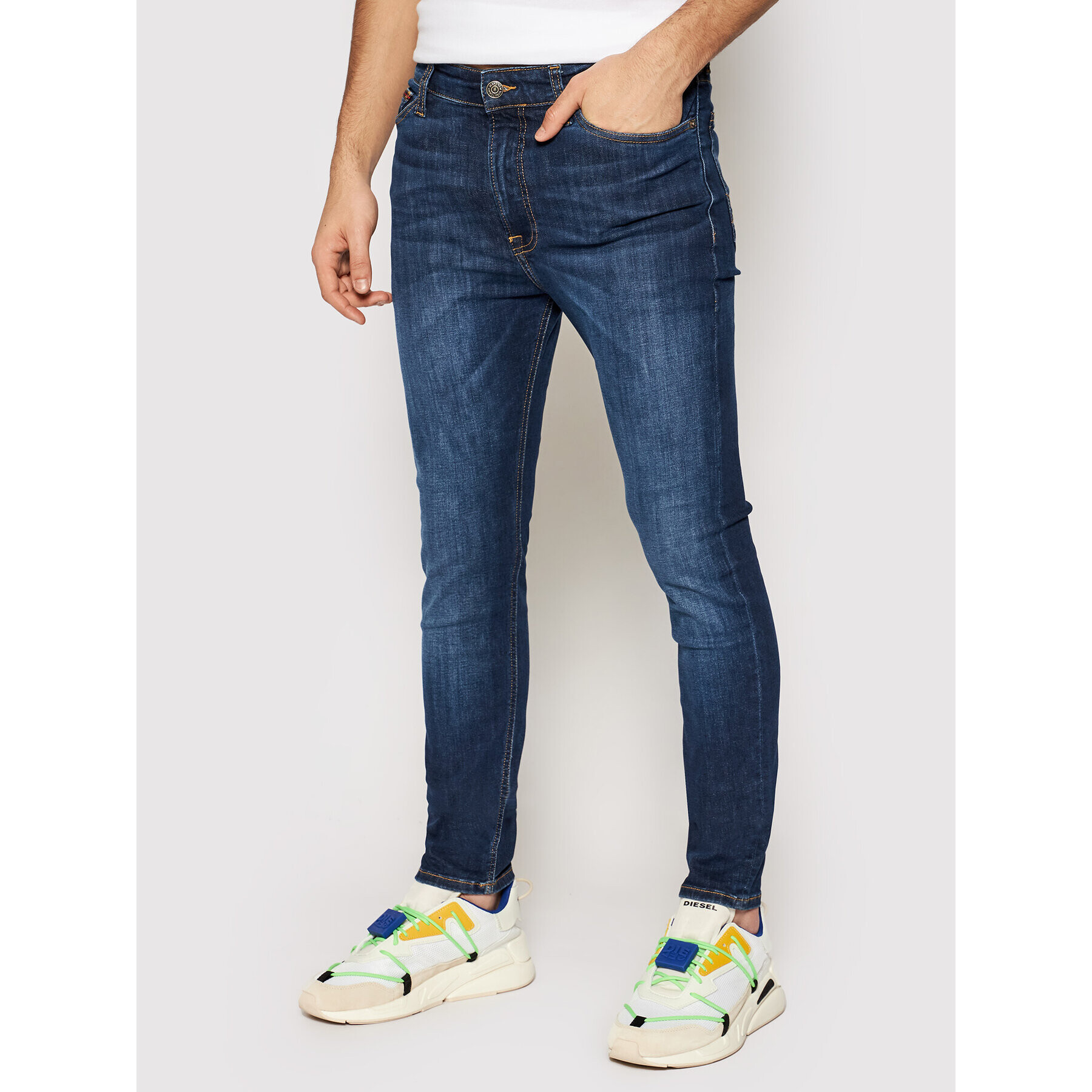 Tommy Jeans Дънки DM0DM03958 Тъмносин Slim Fit - Pepit.bg