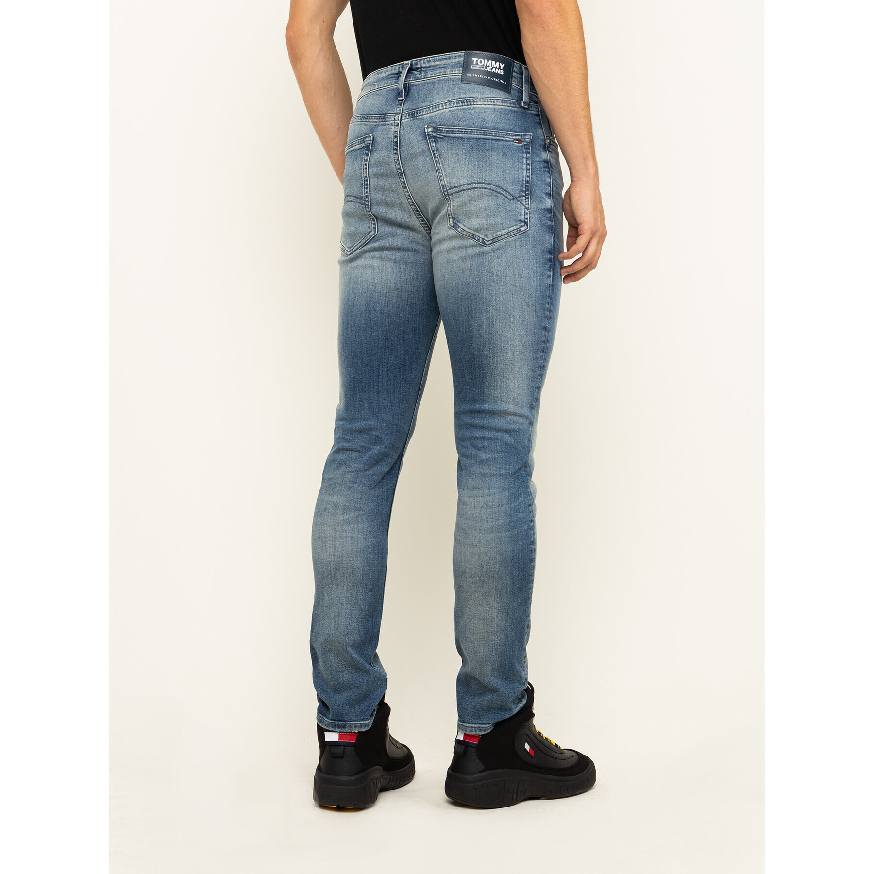 Tommy Jeans Дънки DM0DM06410 Тъмносин Skinny Fit - Pepit.bg