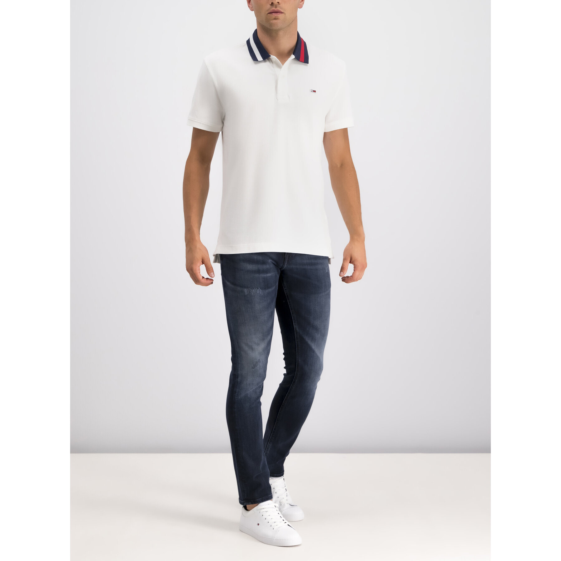 Tommy Jeans Дънки DM0DM06882 Тъмносин Slim Fit - Pepit.bg