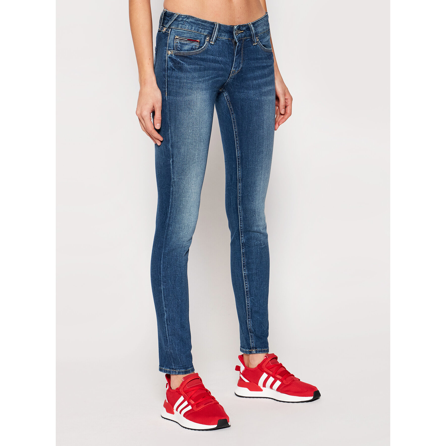 Tommy Jeans Дънки DW0DW03978 Тъмносин Slim Fit - Pepit.bg