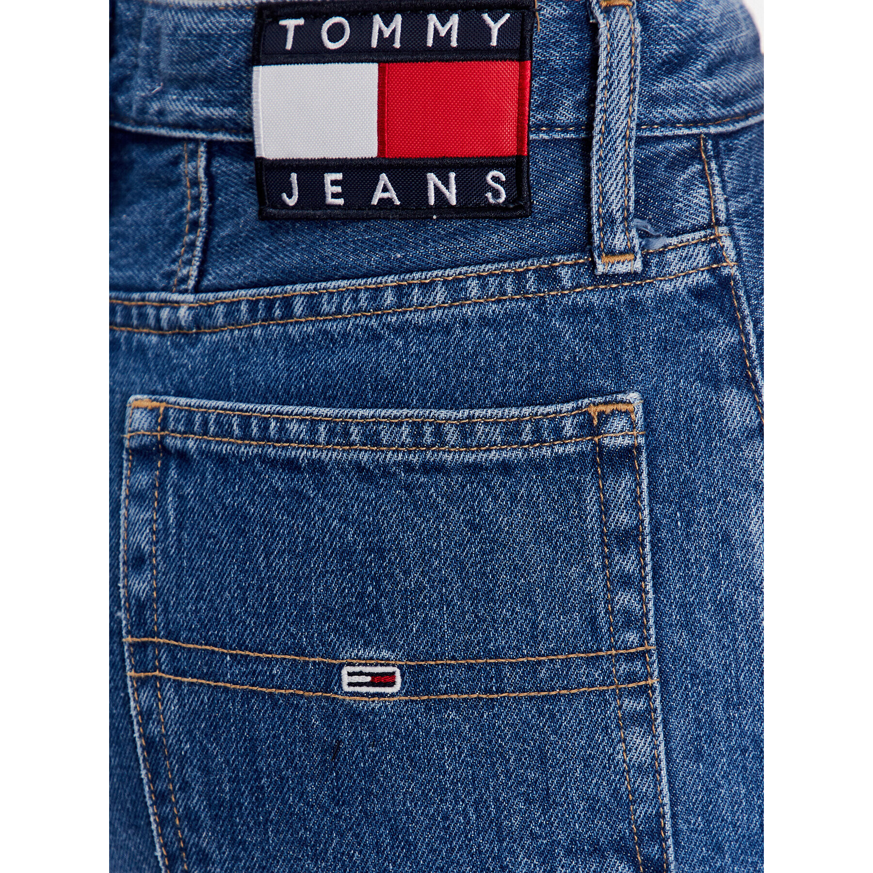 Tommy Jeans Дънки DW0DW15740 Син Mom Fit - Pepit.bg