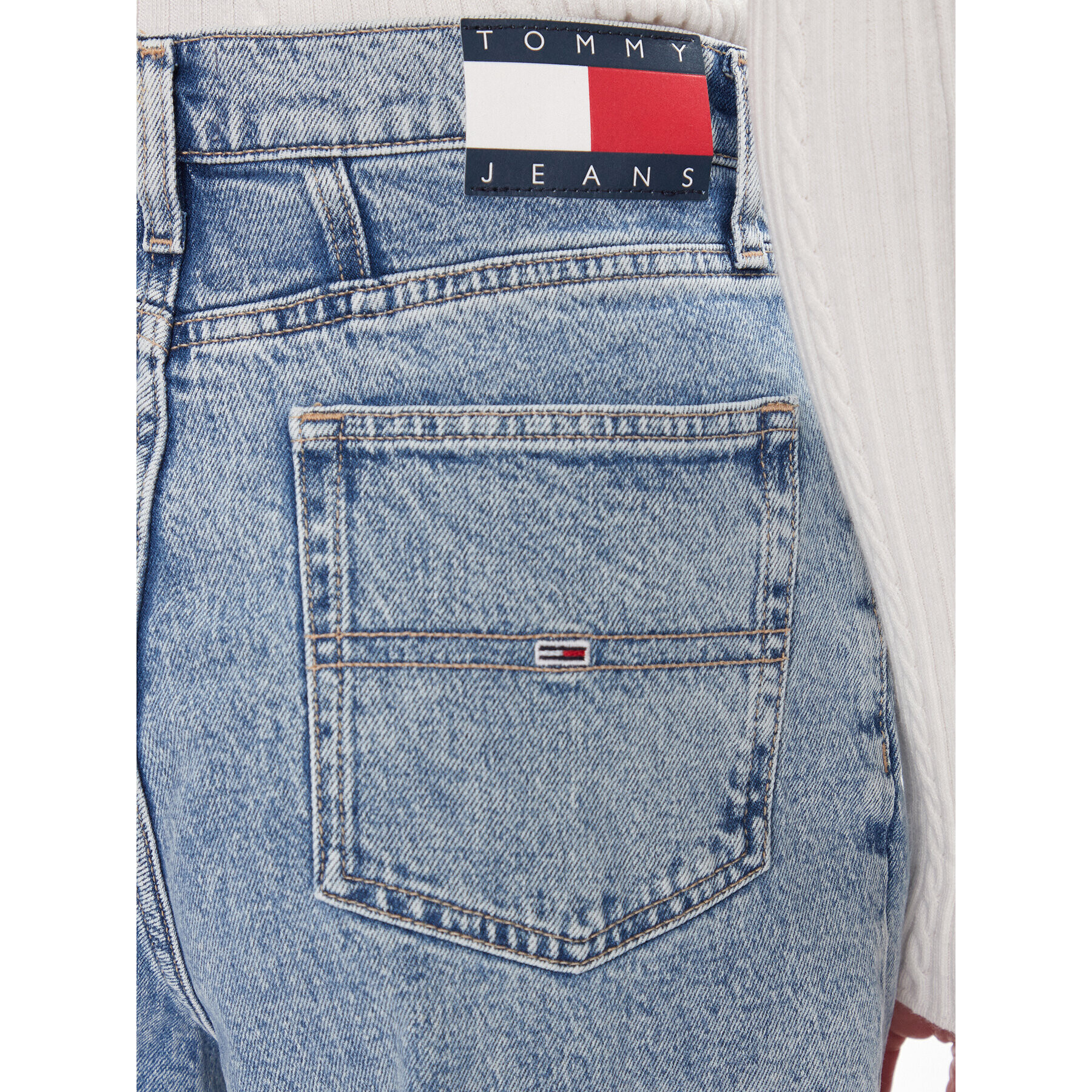 Tommy Jeans Дънки DW0DW17703 Син Tapered Fit - Pepit.bg