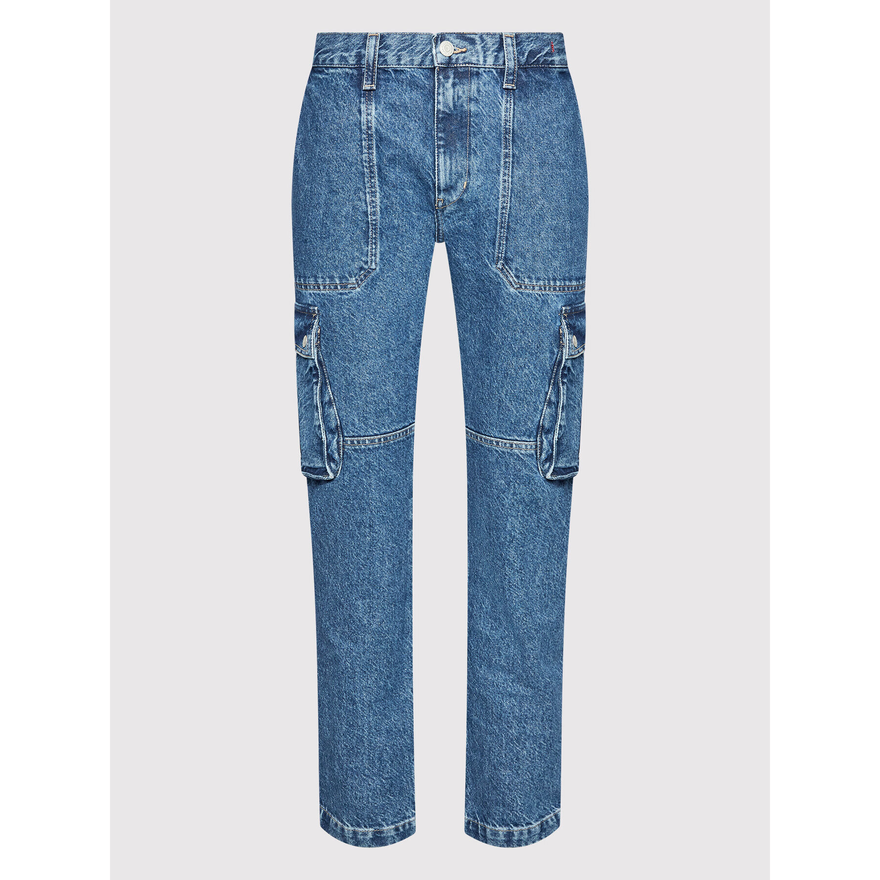 Tommy Jeans Дънки Ethan DM0DM13146 Тъмносин Relaxed Fit - Pepit.bg