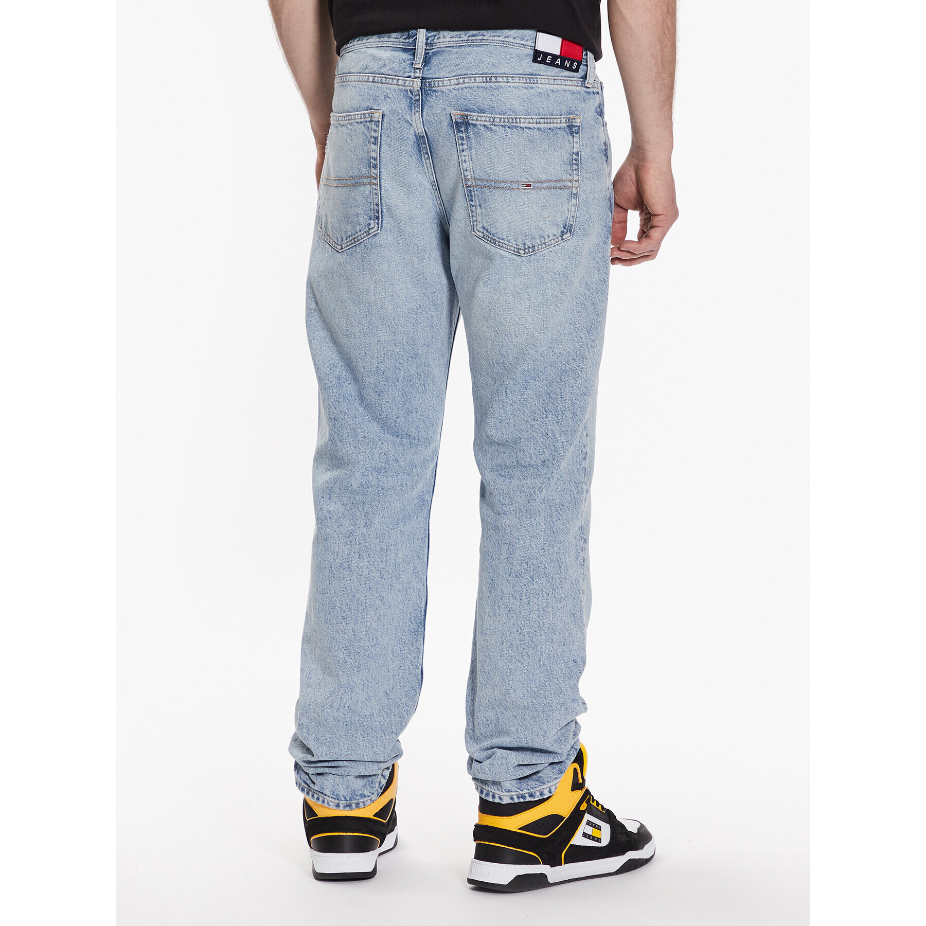 Tommy Jeans Дънки Ethan DM0DM16169 Син Straight Fit - Pepit.bg