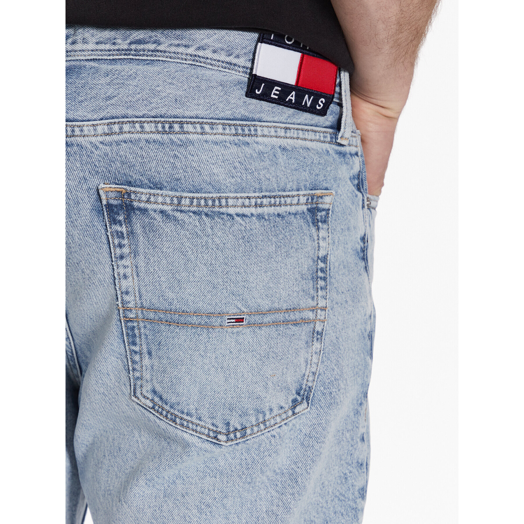 Tommy Jeans Дънки Ethan DM0DM16169 Син Straight Fit - Pepit.bg