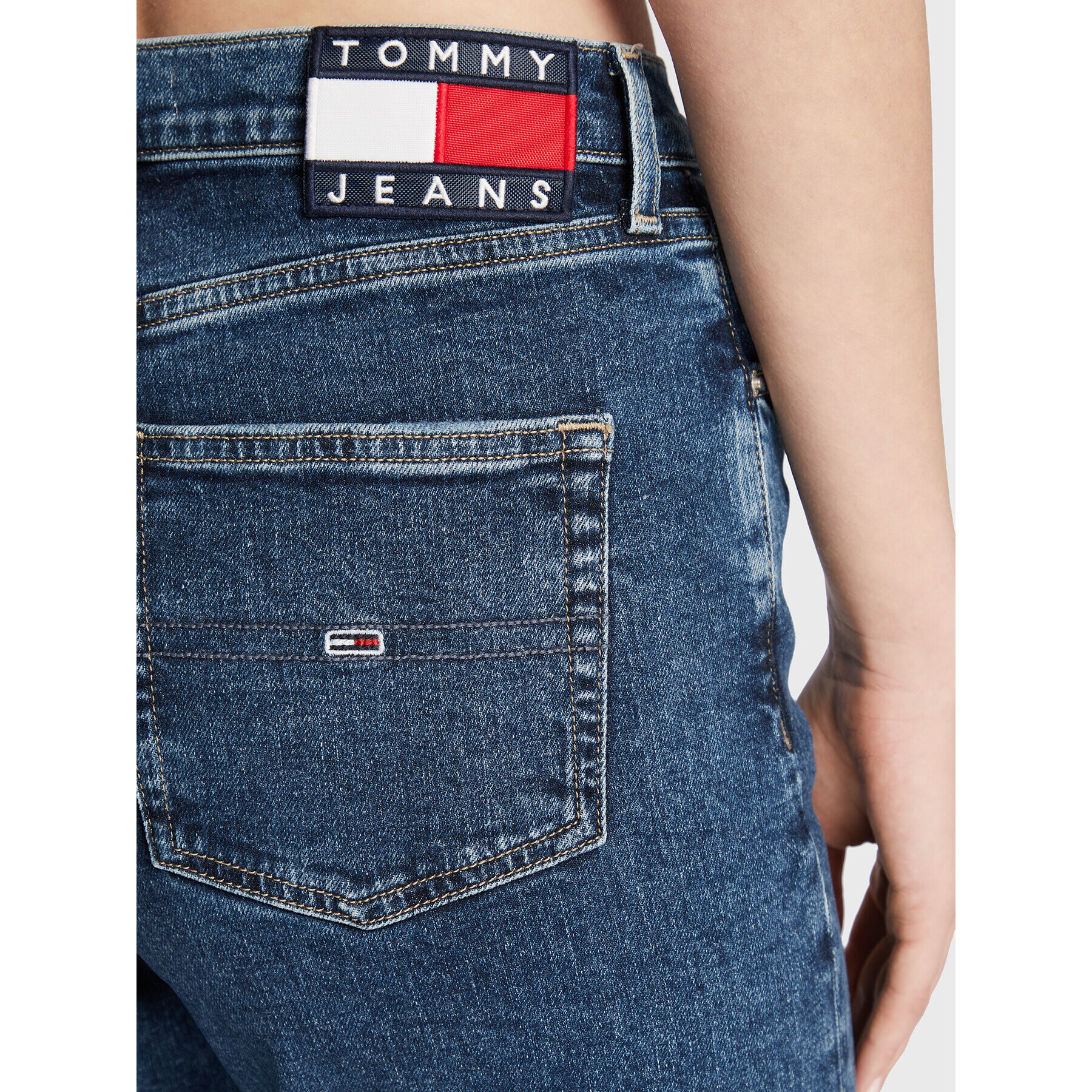 Tommy Jeans Дънки Harper DW0DW13380 Тъмносин Straight Fit - Pepit.bg