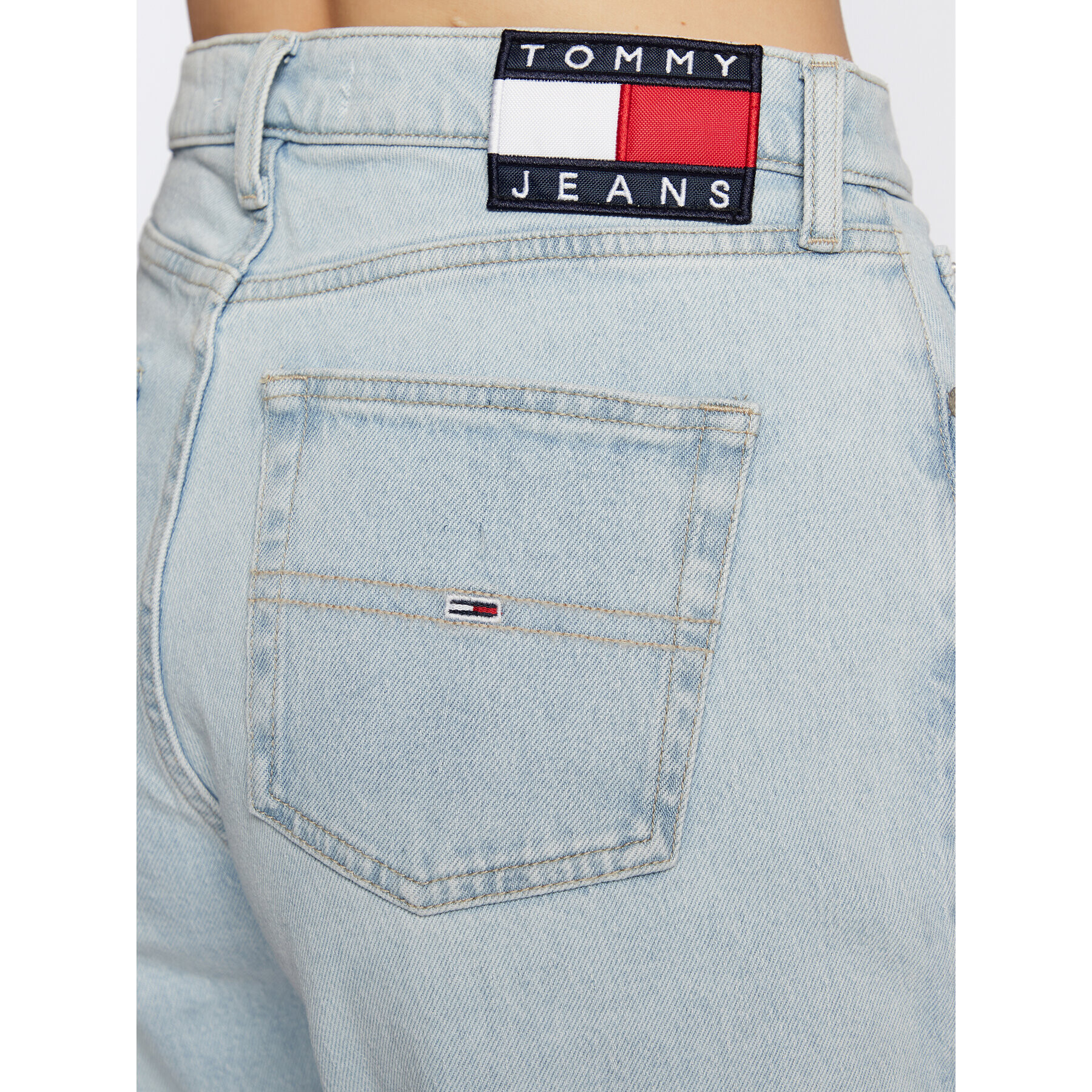 Tommy Jeans Дънки Harper DW0DW14776 Син Straight Fit - Pepit.bg