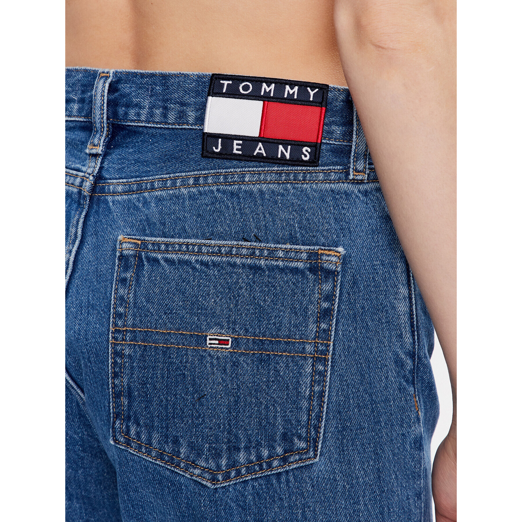 Tommy Jeans Дънки Harper DW0DW15736 Син Straight Fit - Pepit.bg