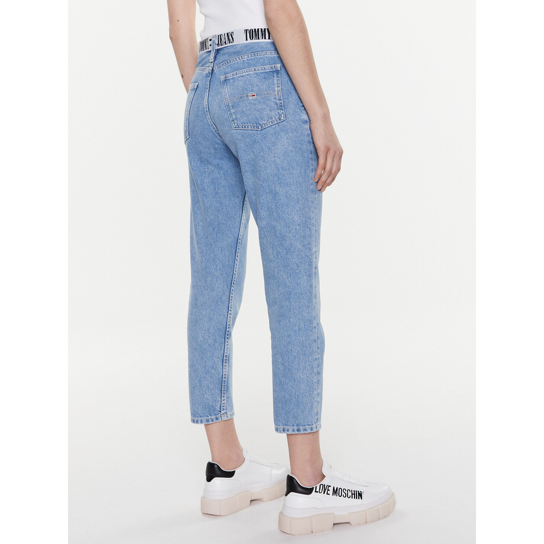 Tommy Jeans Дънки Izzie DW0DW15047 Син Slim Fit - Pepit.bg