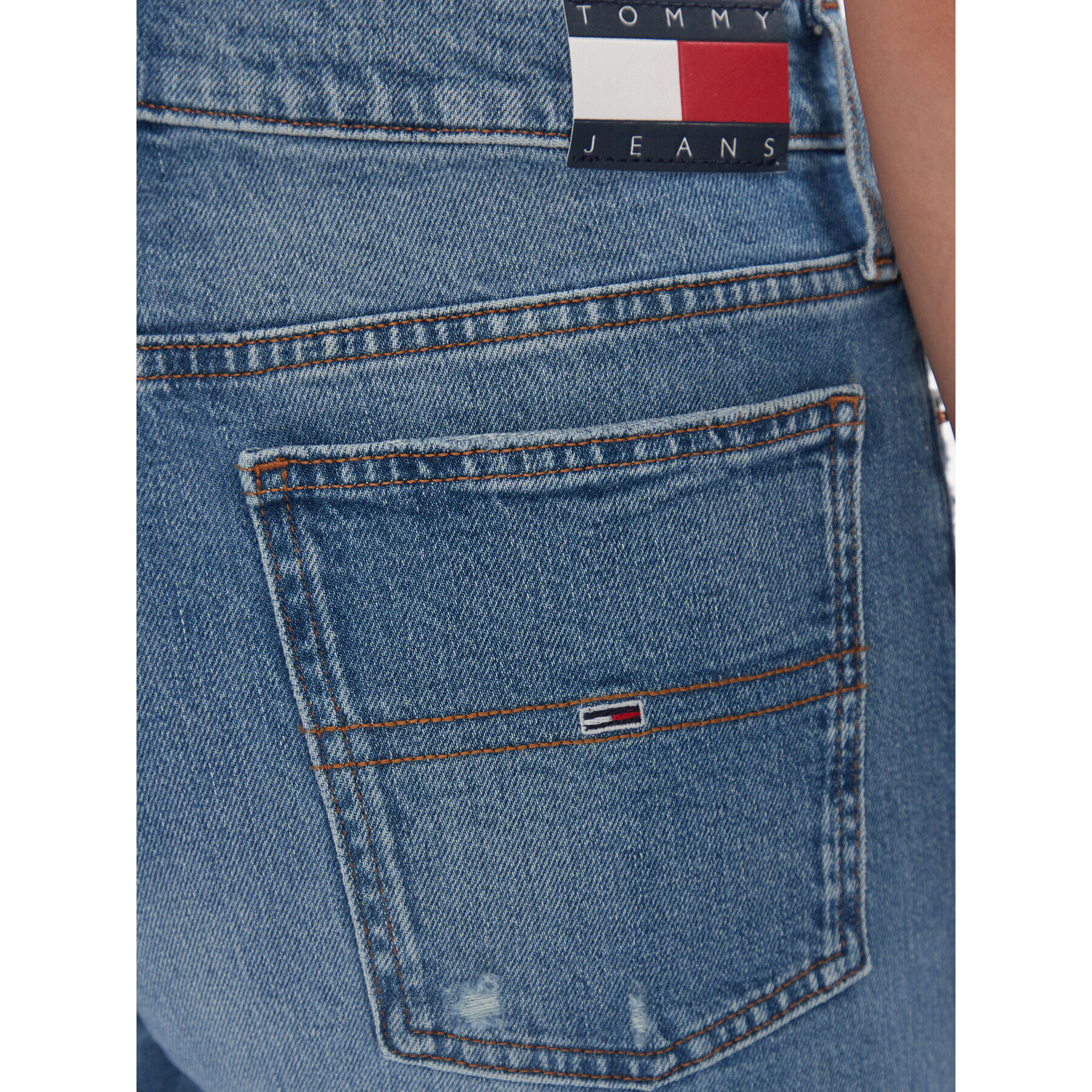 Tommy Jeans Дънки Izzie DW0DW17271 Син Slim Fit - Pepit.bg