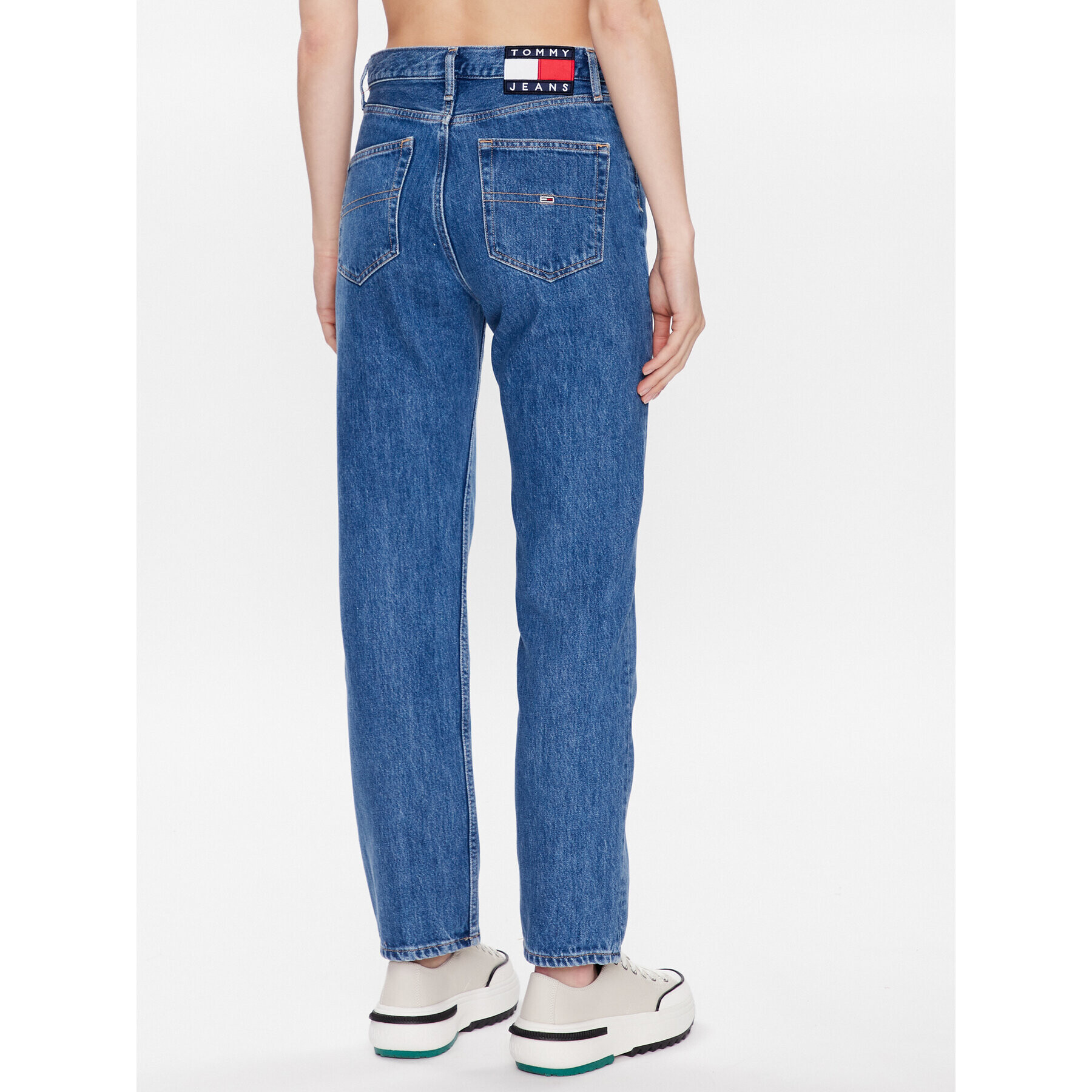 Tommy Jeans Дънки Julie DW0DW15738 Син Straight Fit - Pepit.bg