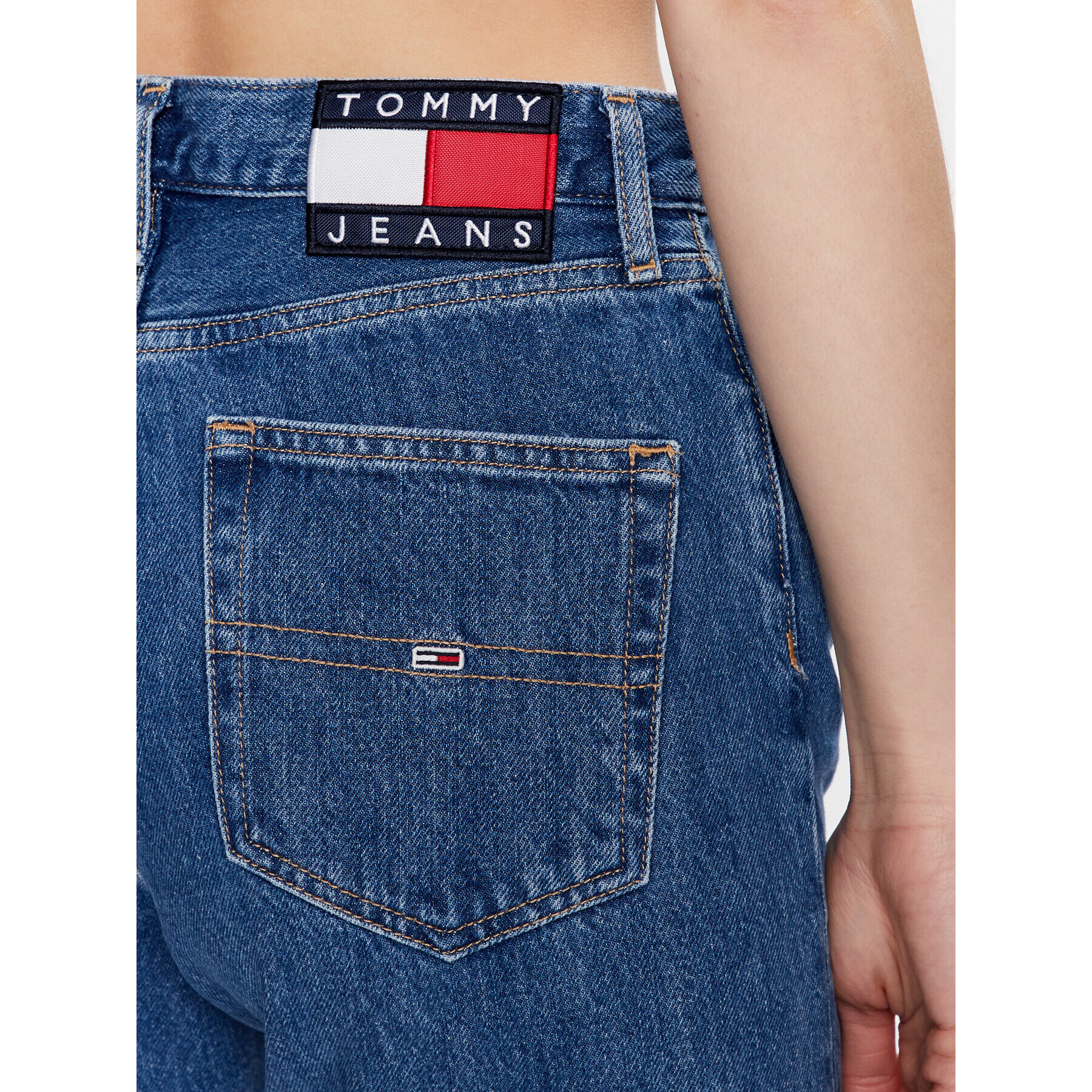 Tommy Jeans Дънки Julie DW0DW15738 Син Straight Fit - Pepit.bg