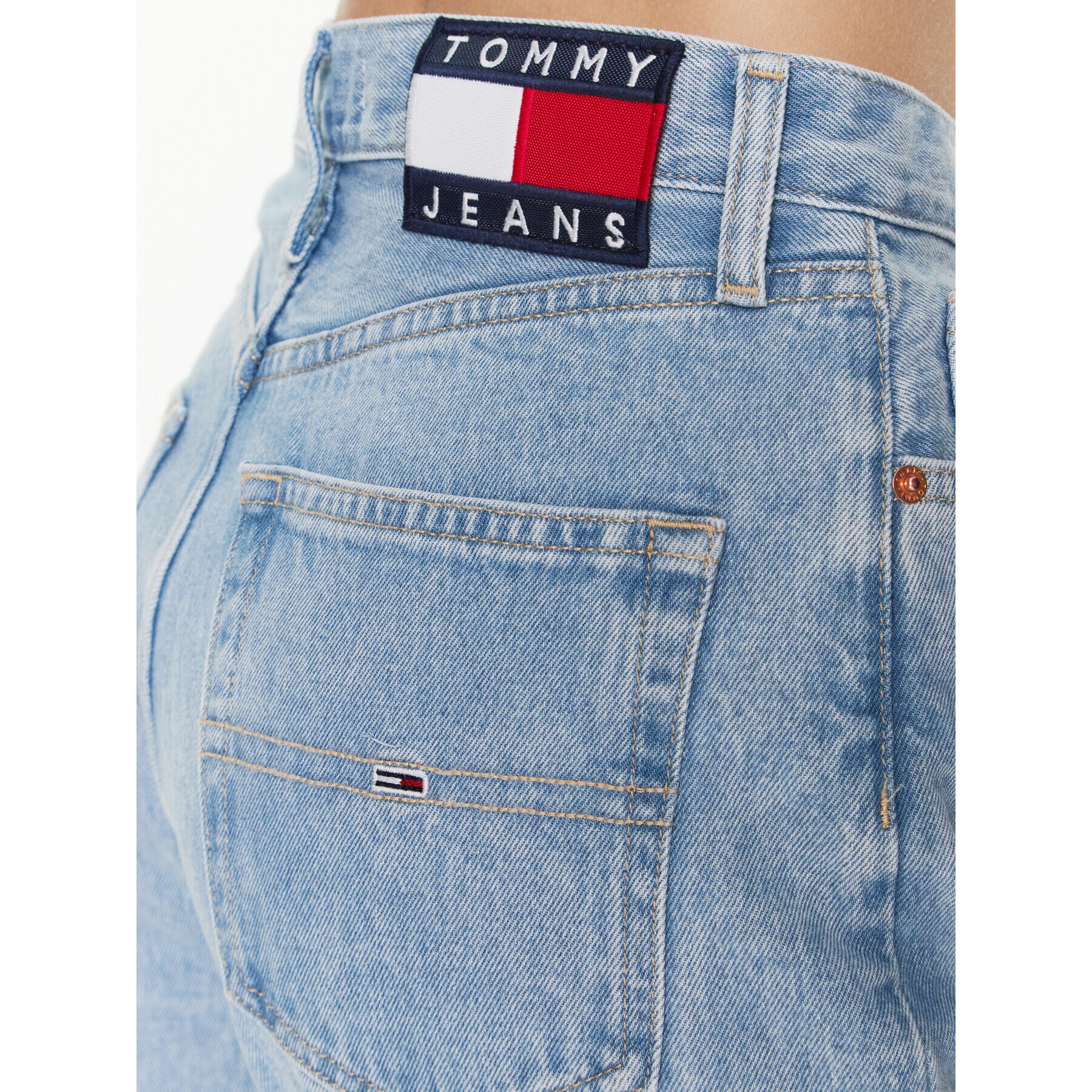 Tommy Jeans Дънки Julie DW0DW15739 Син Straight Fit - Pepit.bg