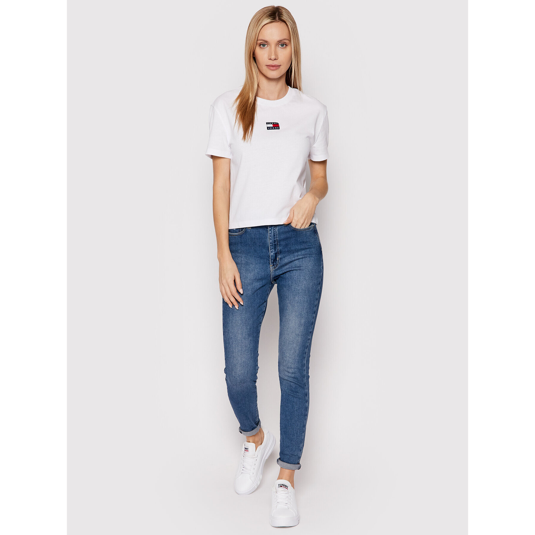 Tommy Jeans Дънки Melany DW0DW11585 Тъмносин Skinny Fit - Pepit.bg