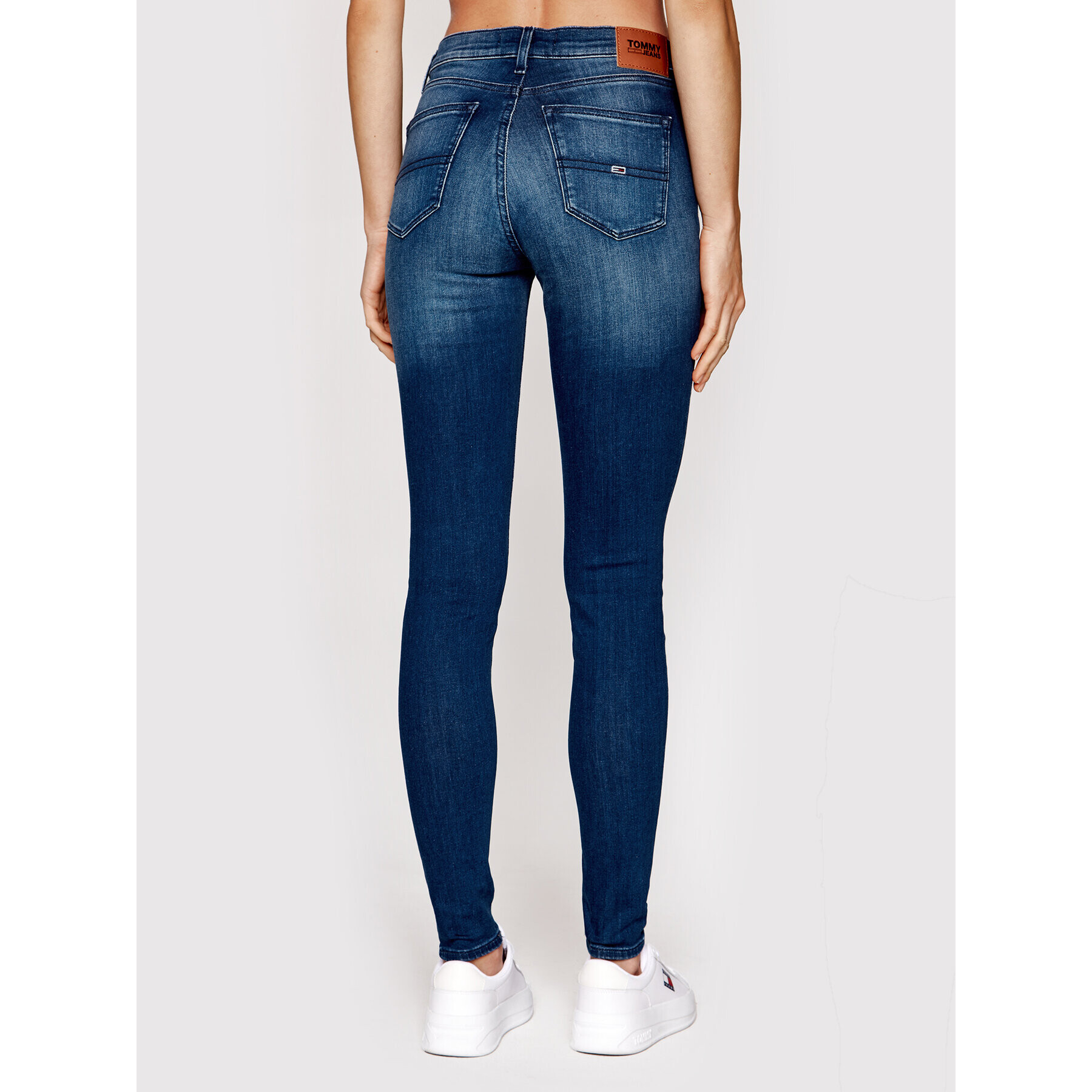 Tommy Jeans Дънки Nora DW0DW09213 Тъмносин Skinny Fit - Pepit.bg