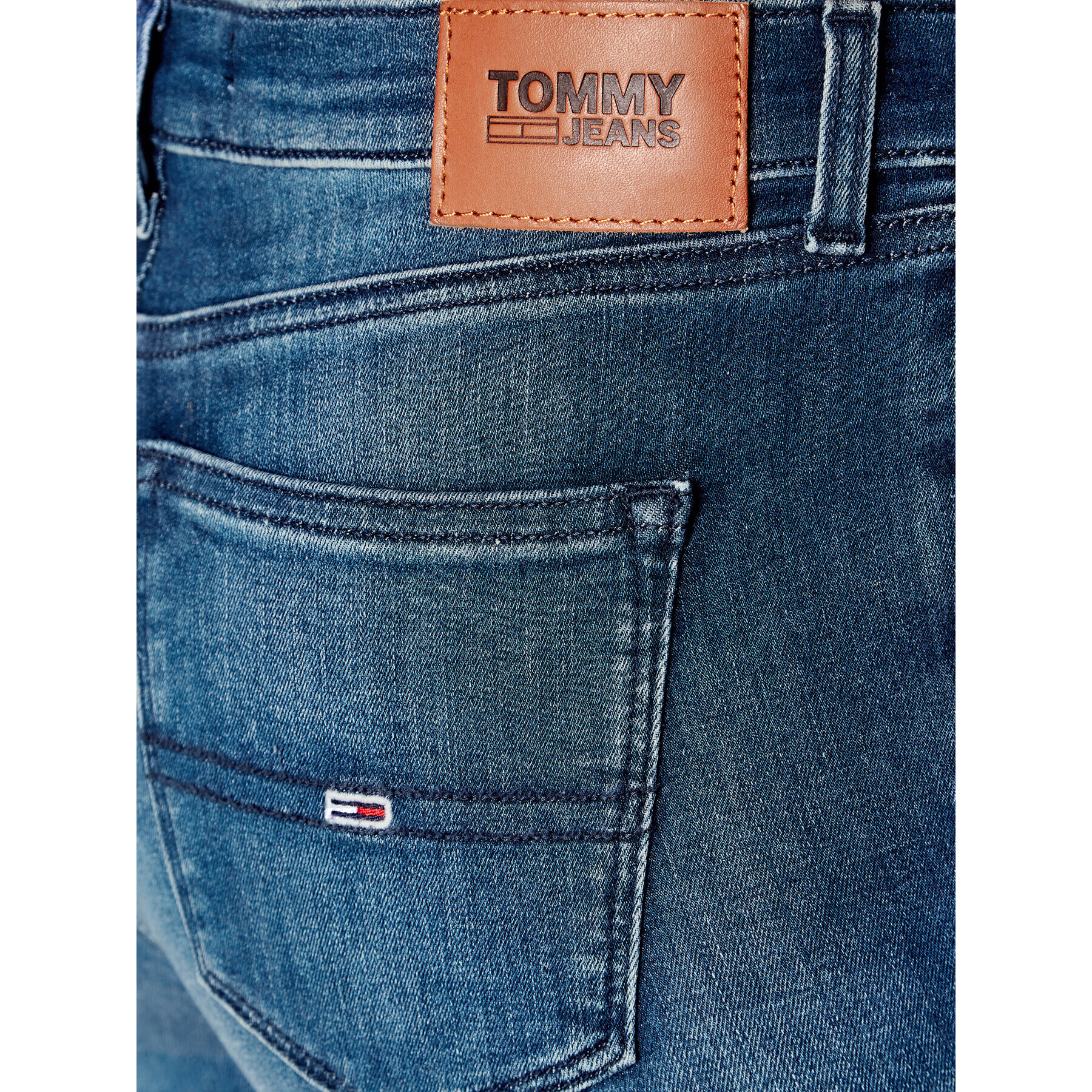 Tommy Jeans Дънки Nora DW0DW09213 Тъмносин Skinny Fit - Pepit.bg