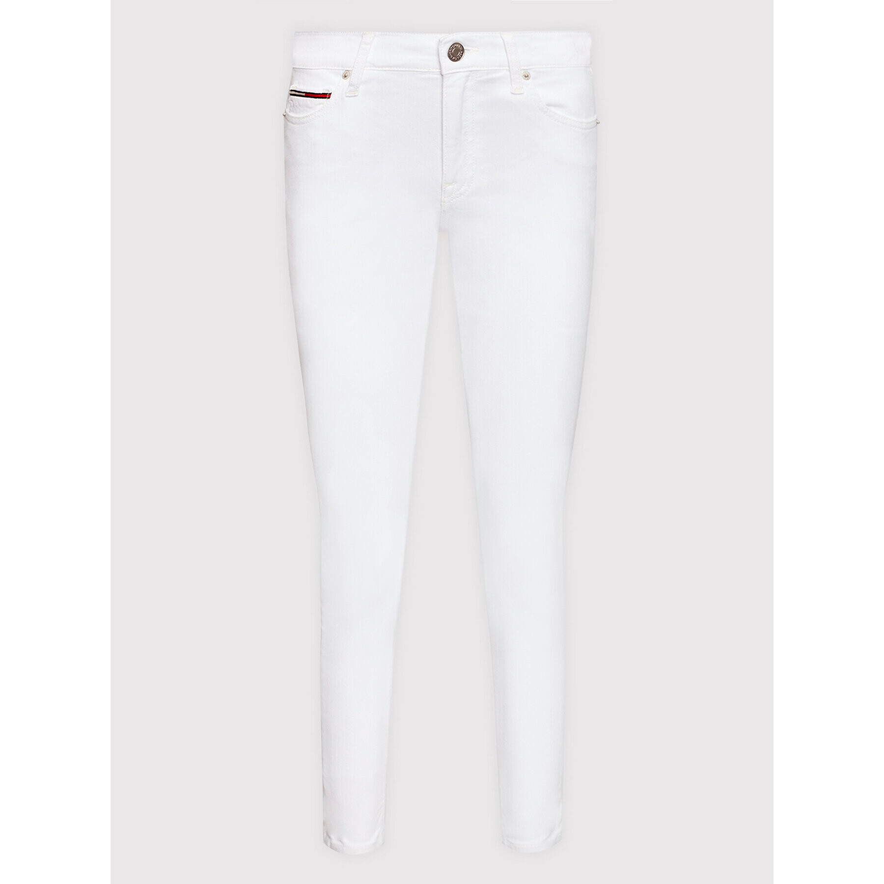 Tommy Jeans Дънки Nora DW0DW12375 Бял Skinny Fit - Pepit.bg