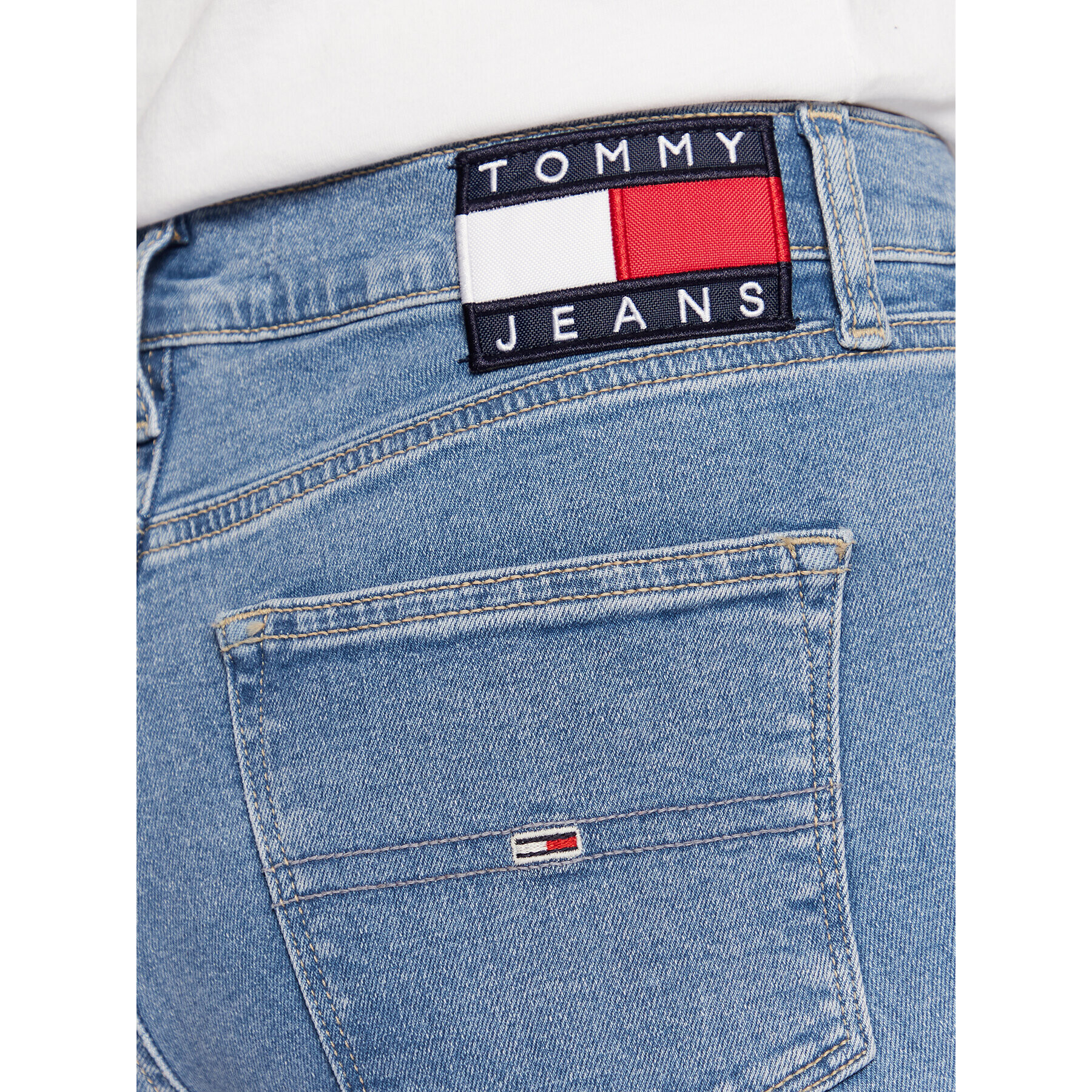 Tommy Jeans Дънки Nora DW0DW14822 Син Skinny Fit - Pepit.bg