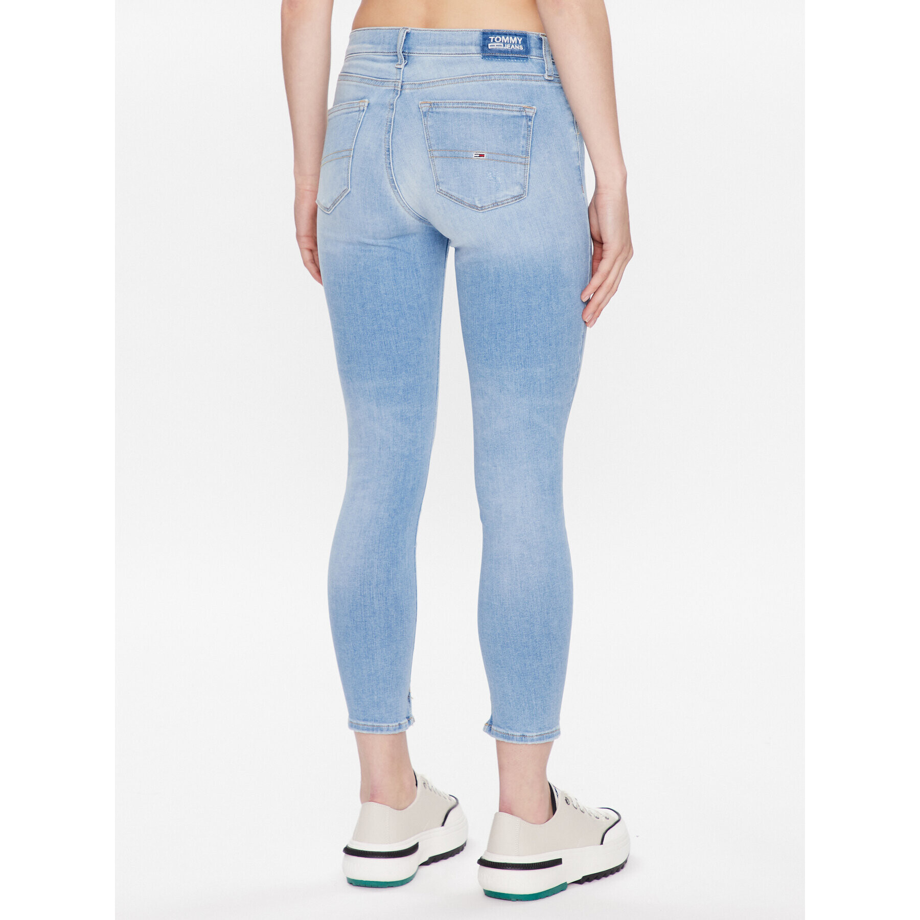 Tommy Jeans Дънки Nora DW0DW15485 Син Skinny Fit - Pepit.bg