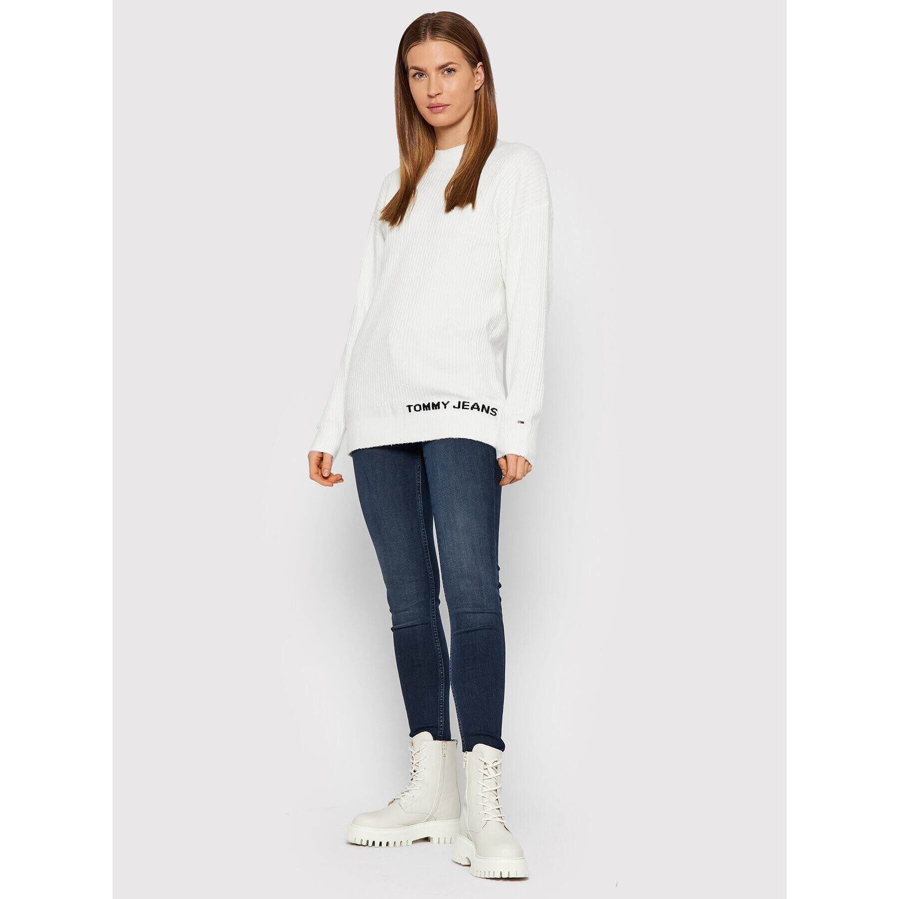 Tommy Jeans Дънки Nora Mid Rise DW0DW10867 Тъмносин Skinny Fit - Pepit.bg