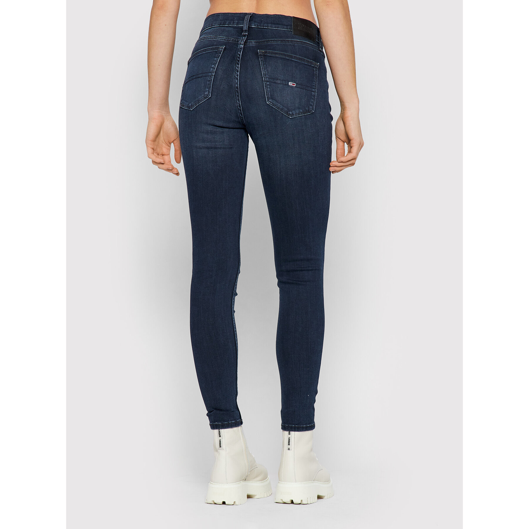 Tommy Jeans Дънки Nora Mid Rise DW0DW10867 Тъмносин Skinny Fit - Pepit.bg