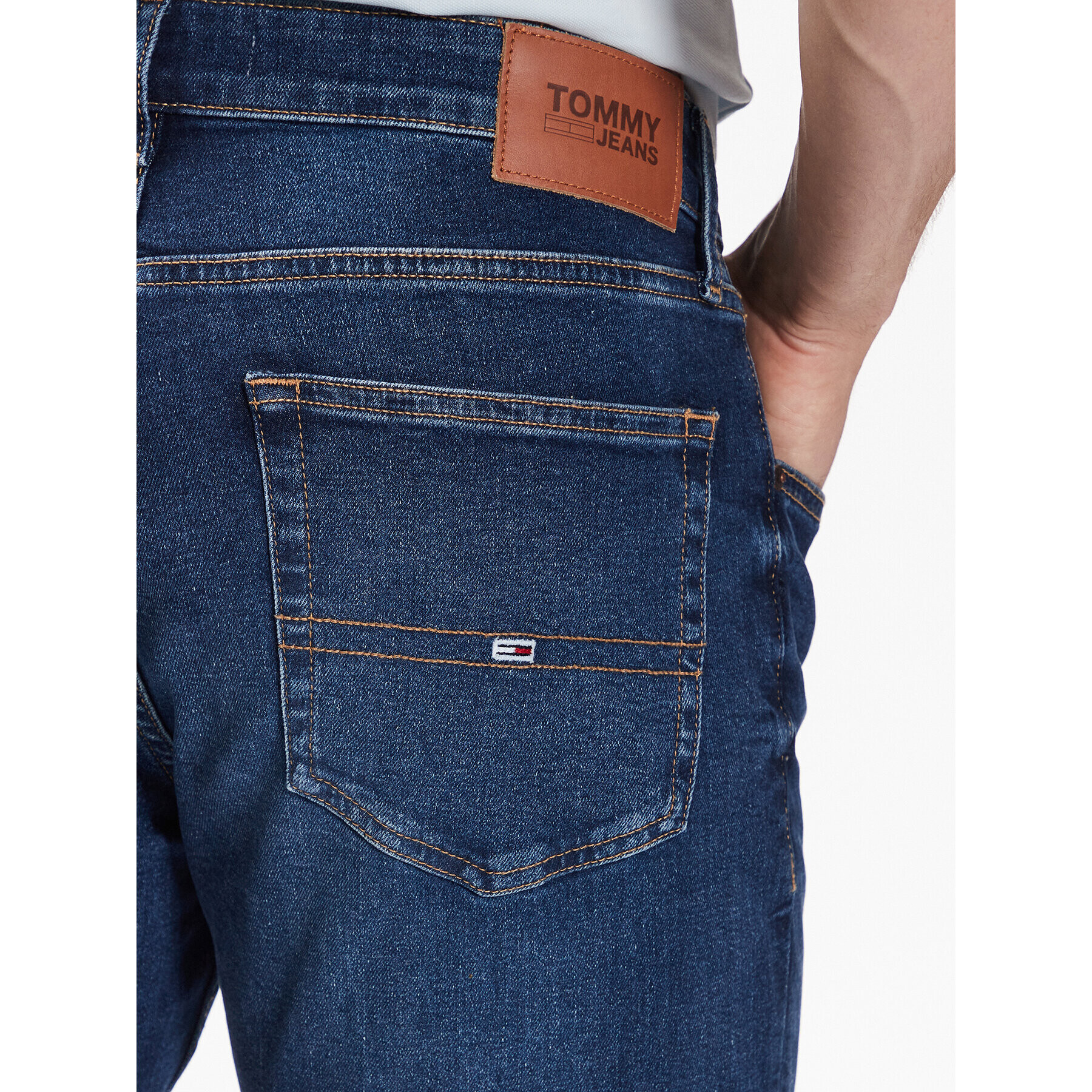 Tommy Jeans Дънки Ryan DM0DM16052 Тъмносин Straight Fit - Pepit.bg