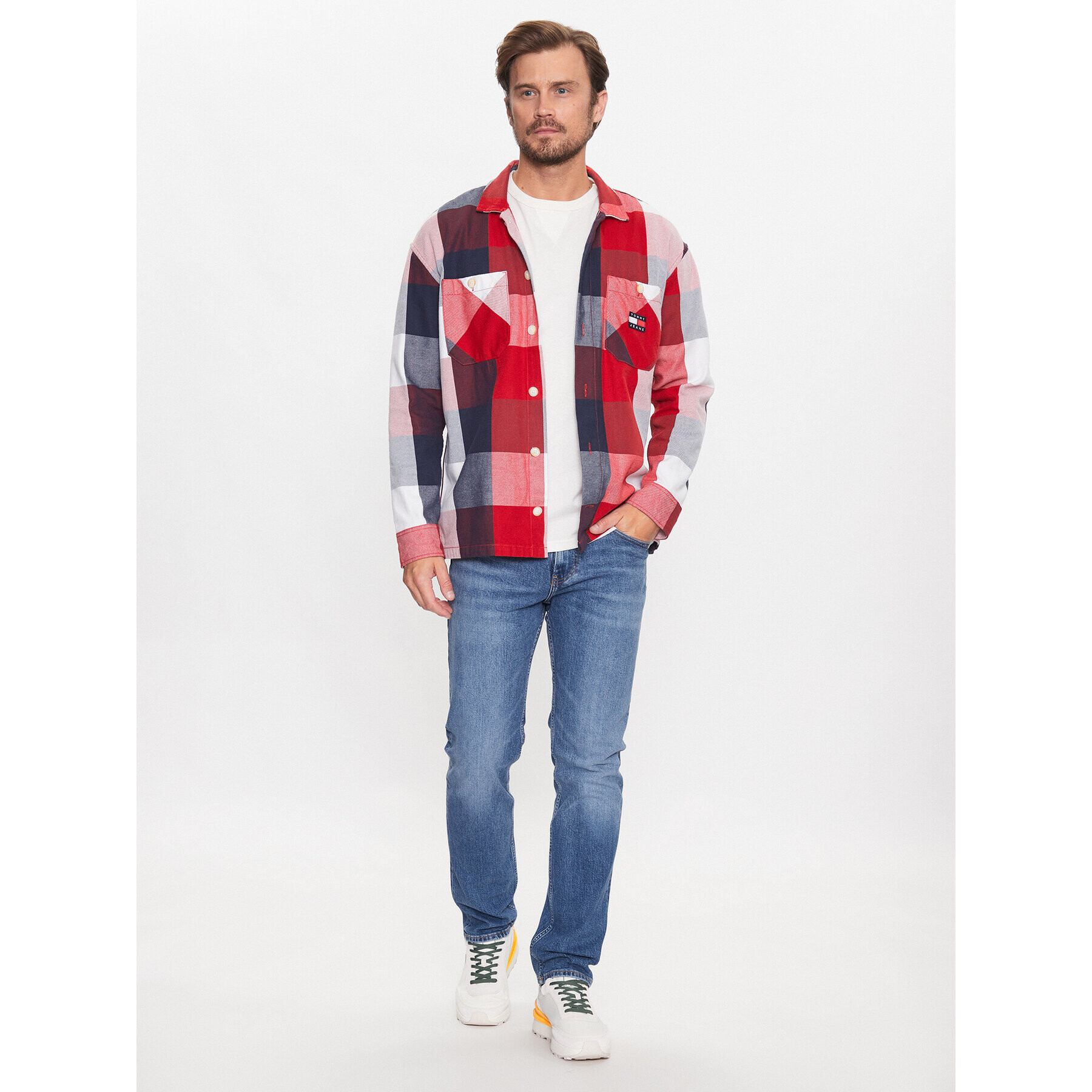 Tommy Jeans Дънки Ryan DM0DM16667 Син Straight Fit - Pepit.bg