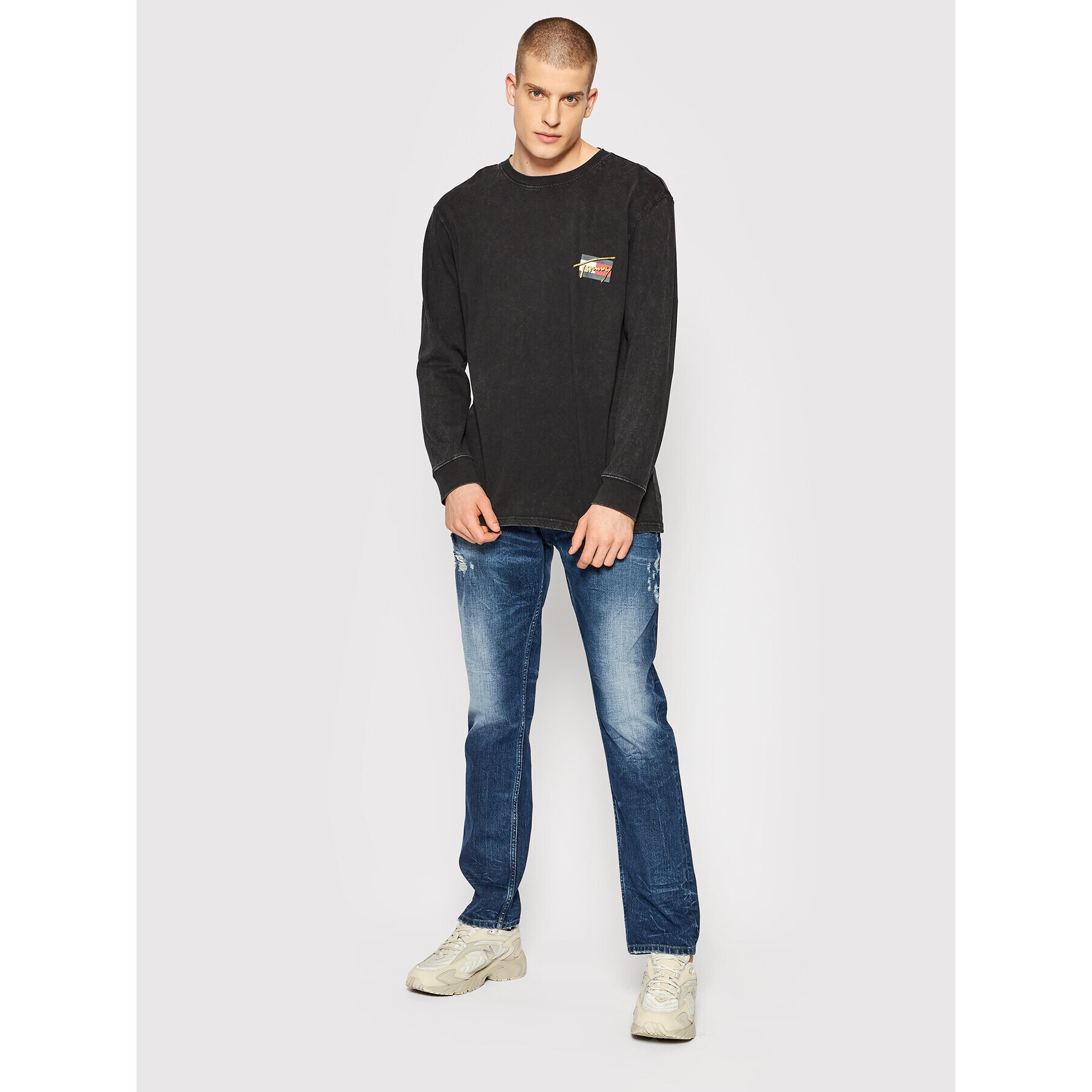 Tommy Jeans Дънки Scanton DM0DM11562 Тъмносин Slim Fit - Pepit.bg