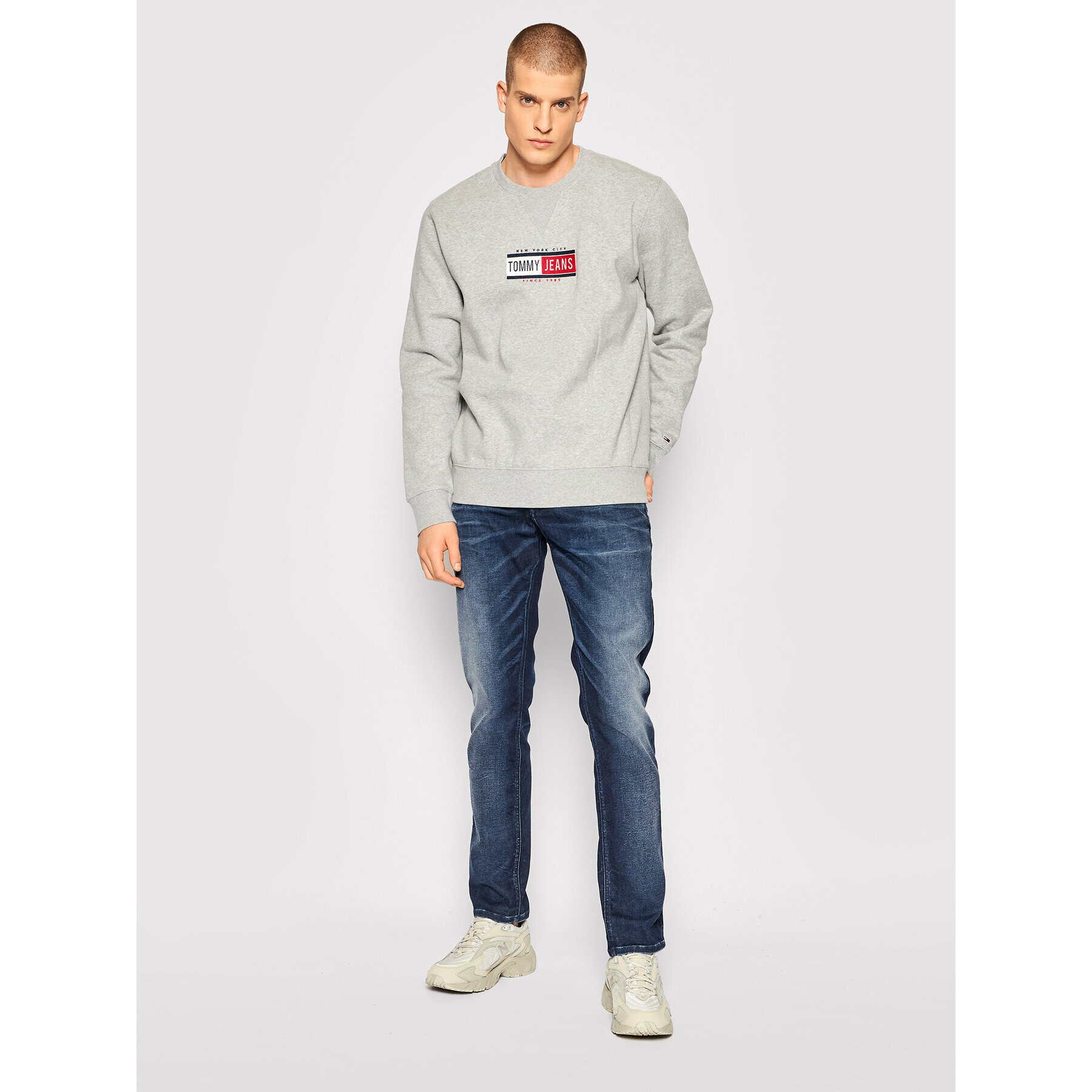 Tommy Jeans Дънки Scanton DM0DM11565 Тъмносин Slim Fit - Pepit.bg