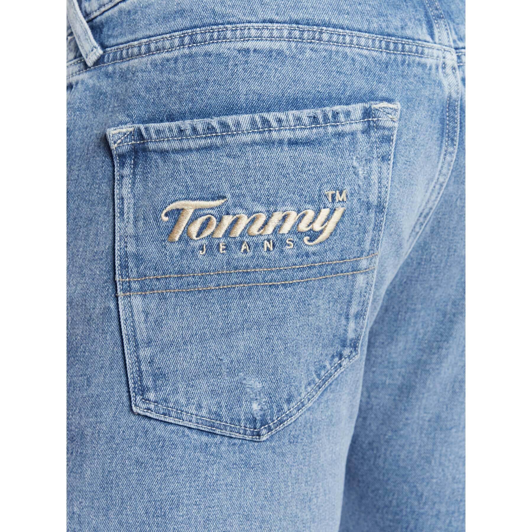 Tommy Jeans Дънки Scanton DM0DM13892 Син Slim Fit - Pepit.bg