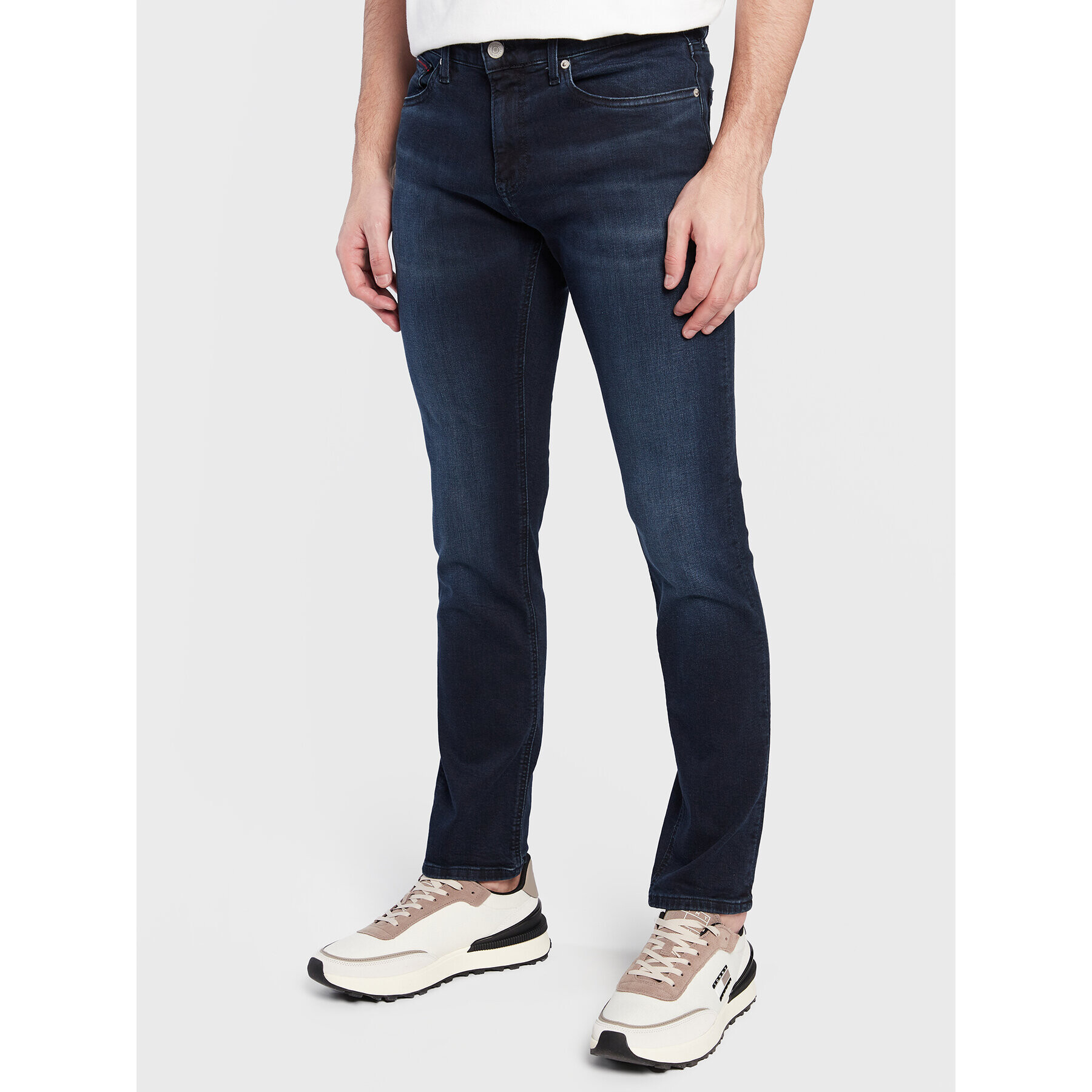 Tommy Jeans Дънки Scanton DM0DM15549 Тъмносин Slim Fit - Pepit.bg