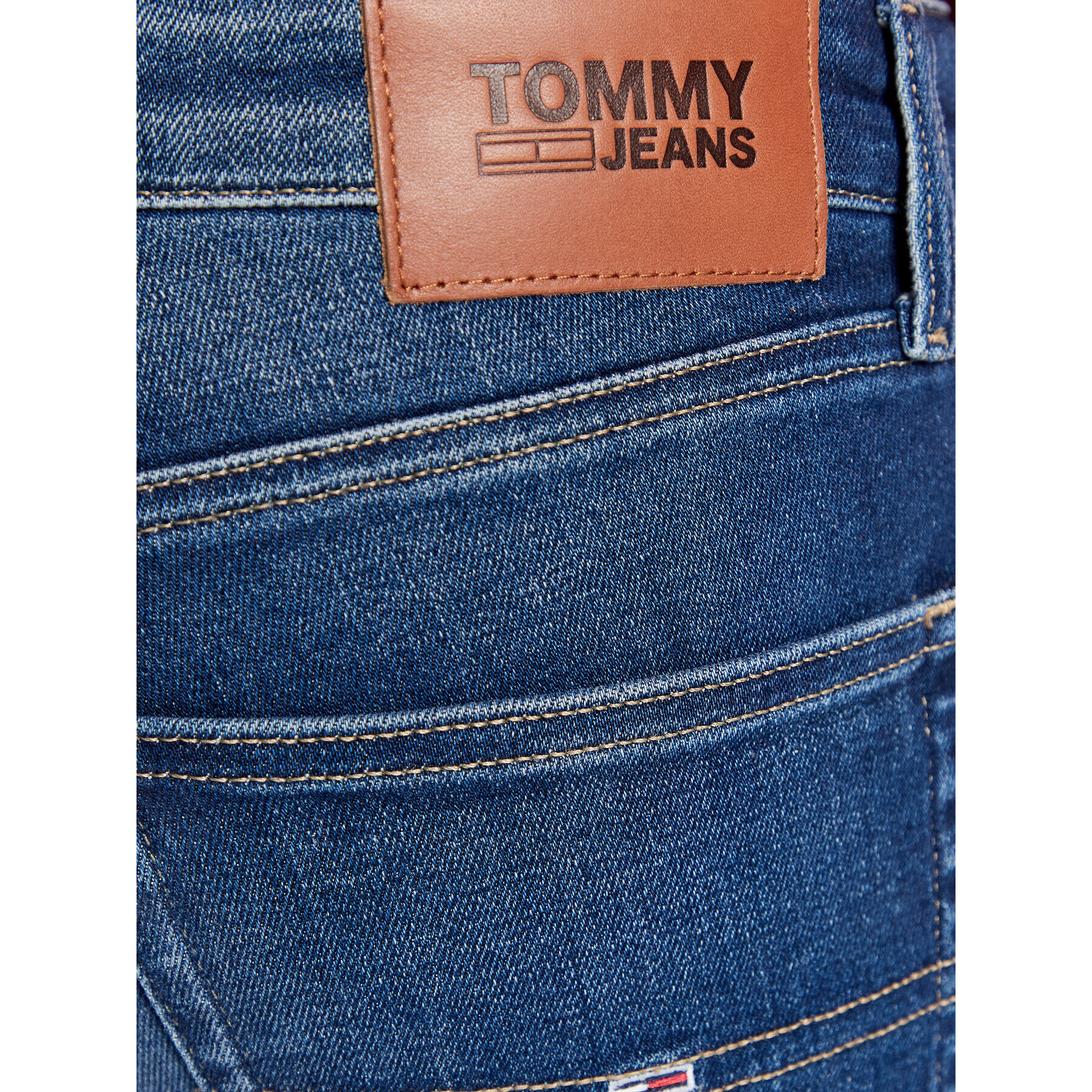 Tommy Jeans Дънки Scanton DM0DM15555 Син Slim Fit - Pepit.bg