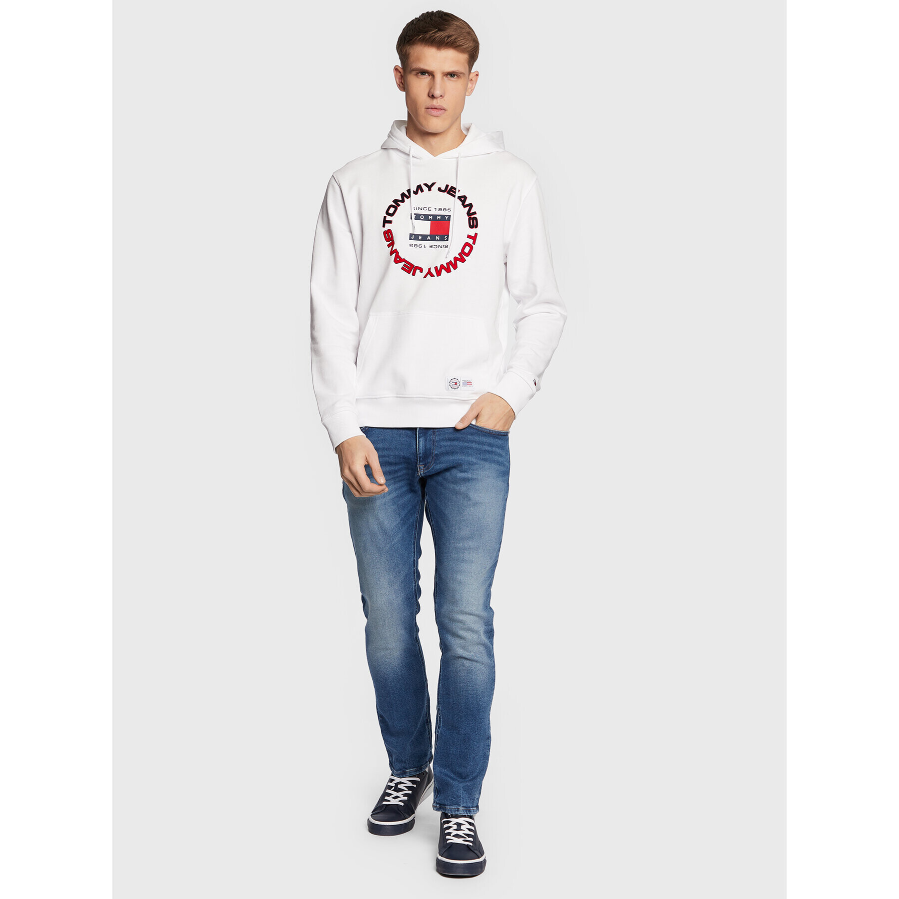 Tommy Jeans Дънки Scanton DM0DM15558 Син Slim Fit - Pepit.bg