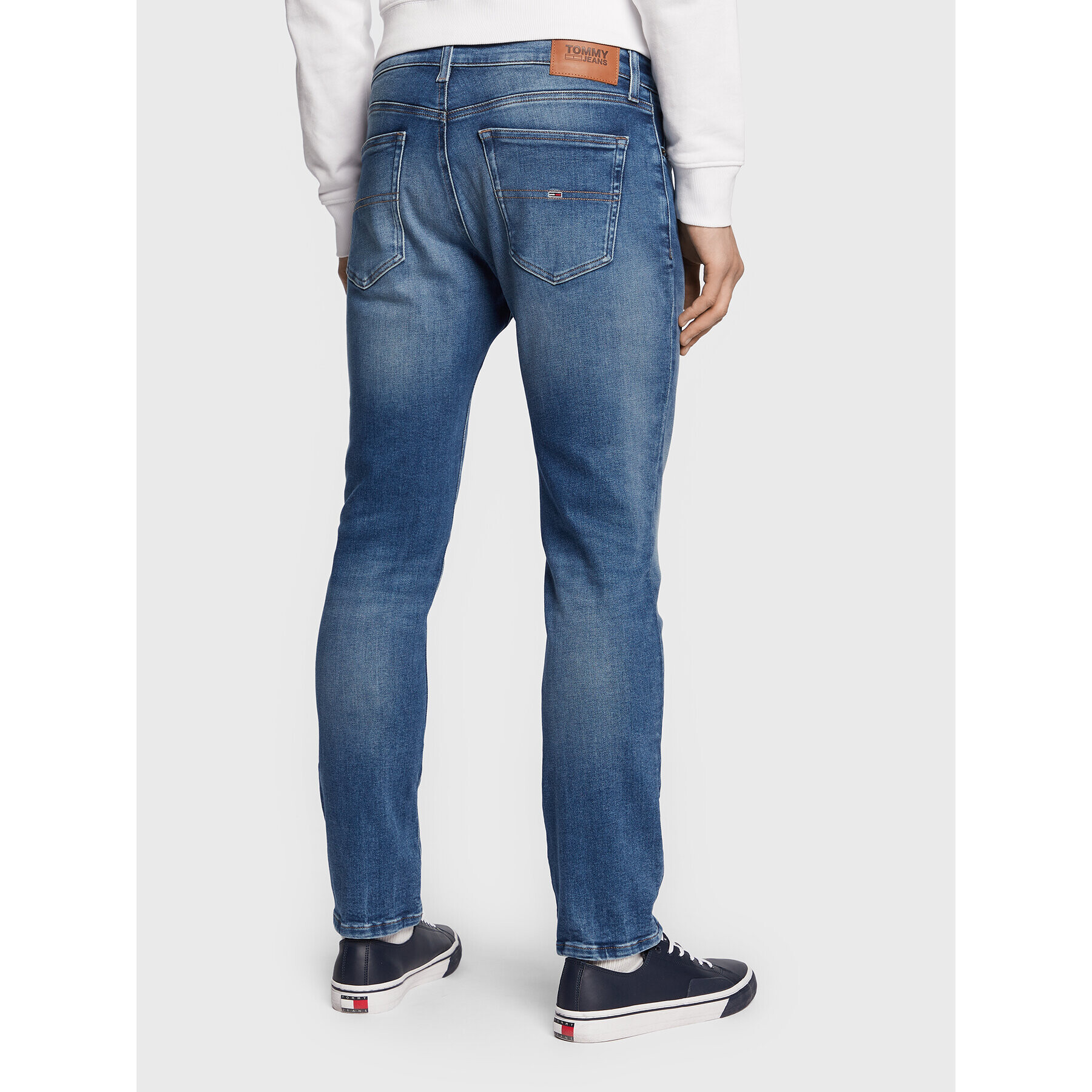 Tommy Jeans Дънки Scanton DM0DM15558 Син Slim Fit - Pepit.bg
