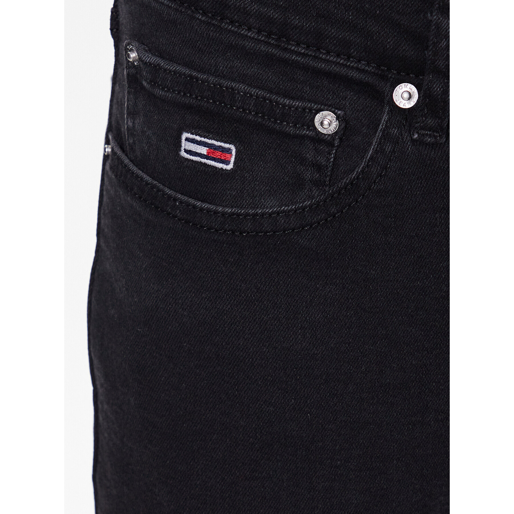 Tommy Jeans Дънки Scanton DM0DM16065 Черен Slim Fit - Pepit.bg