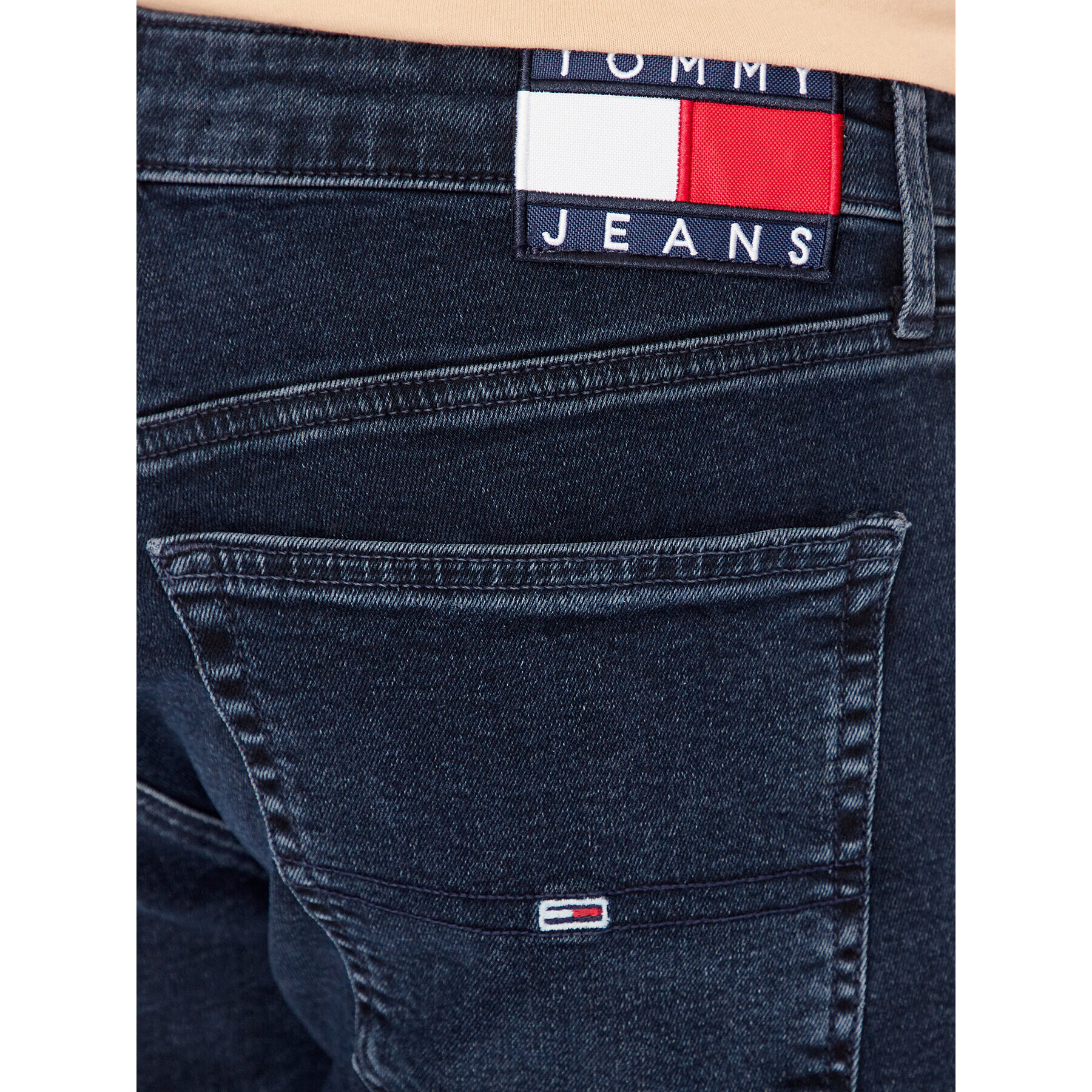 Tommy Jeans Дънки Scanton DM0DM17108 Тъмносин Slim Fit - Pepit.bg