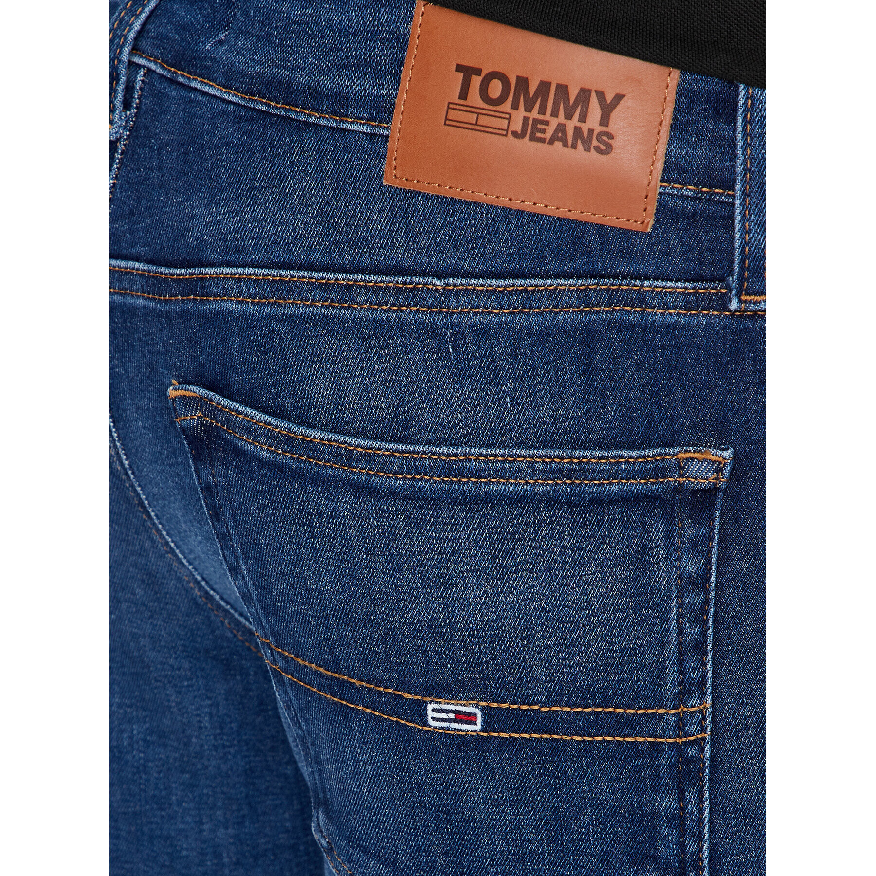 Tommy Jeans Дънки Scanton DM0DM17402 Тъмносин Slim Fit - Pepit.bg