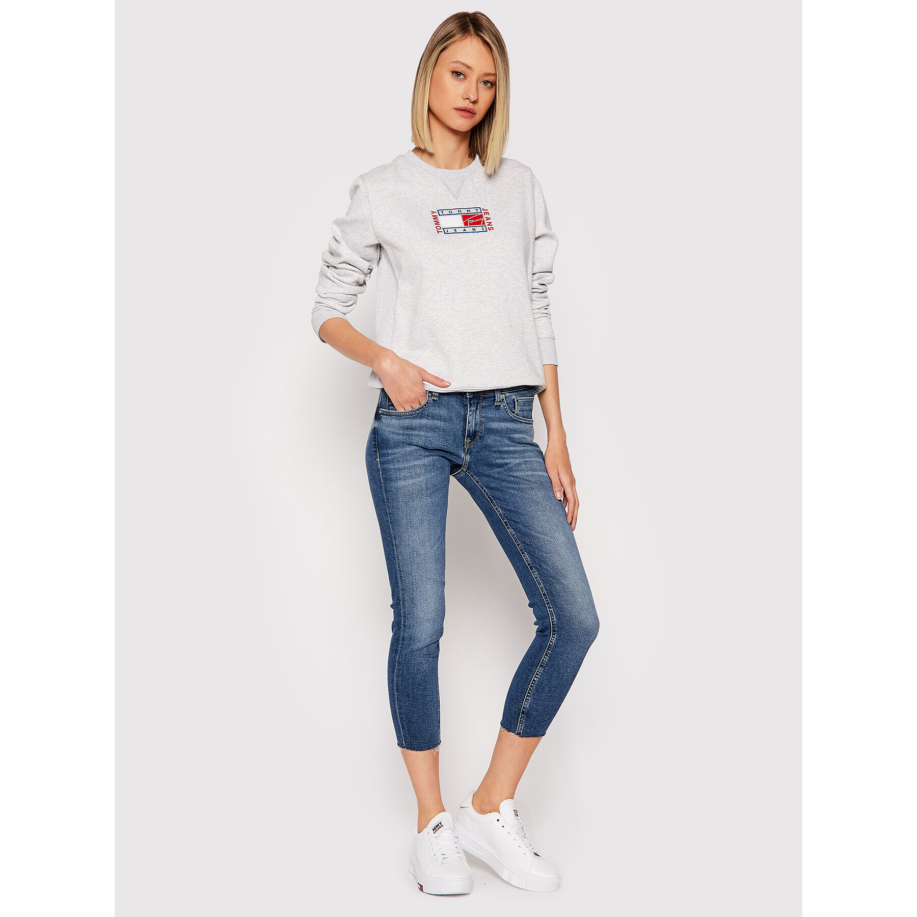 Tommy Jeans Дънки Scarlett DW0DW09469 Тъмносин Skinny Fit - Pepit.bg