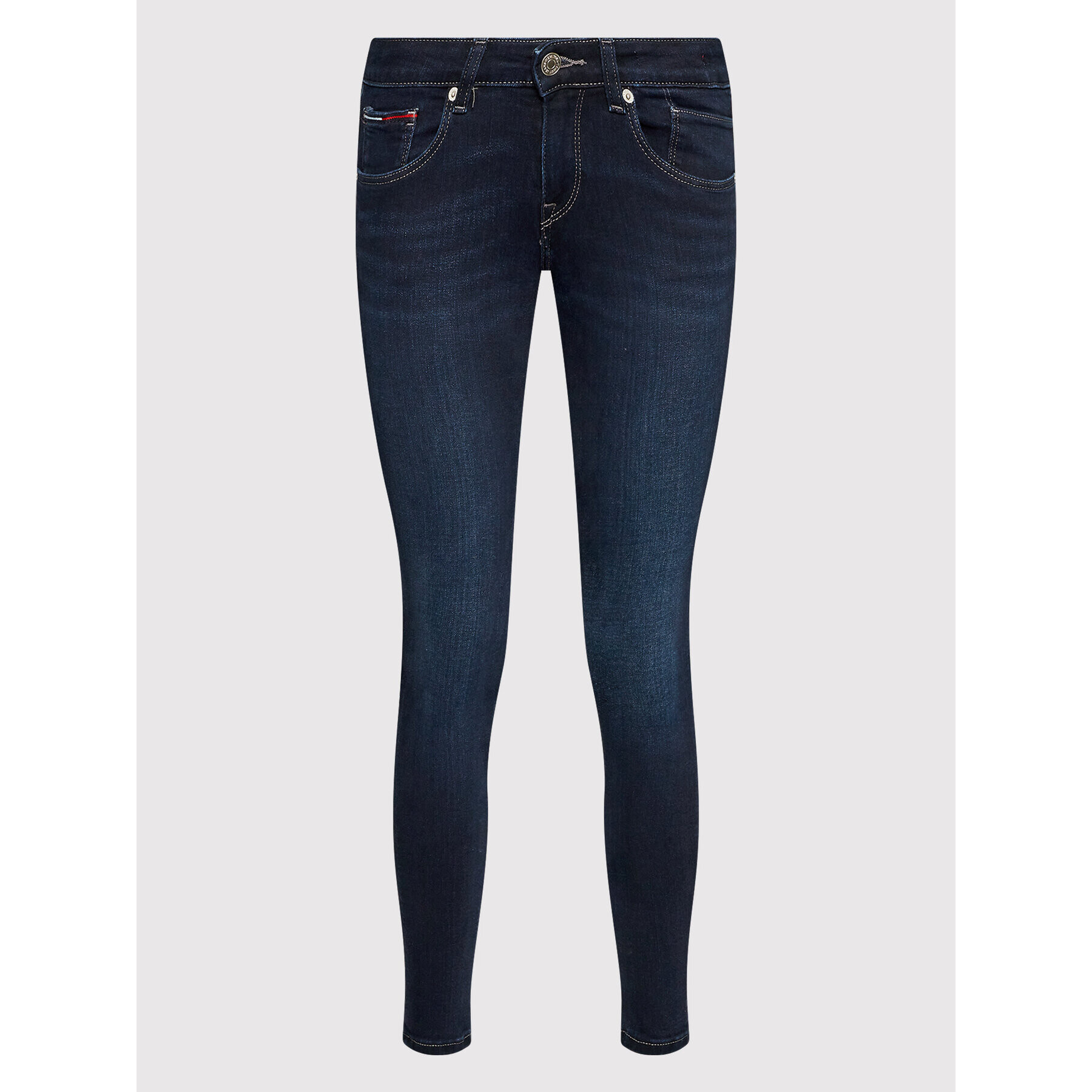 Tommy Jeans Дънки Scarlett DW0DW13363 Тъмносин Skinny Fit - Pepit.bg