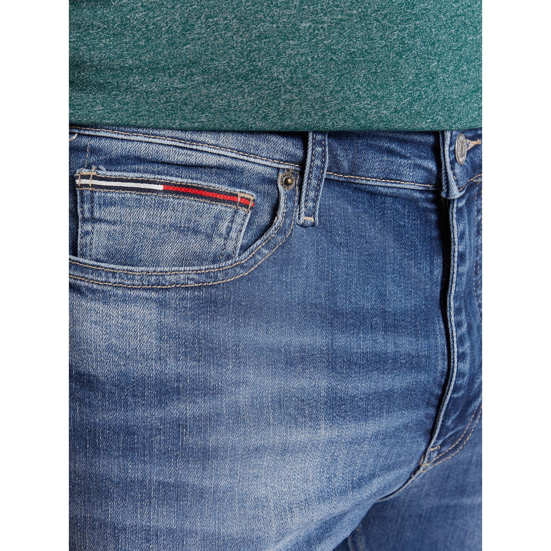 Tommy Jeans Дънки Simon DM0DM13670 Син Skinny Fit - Pepit.bg