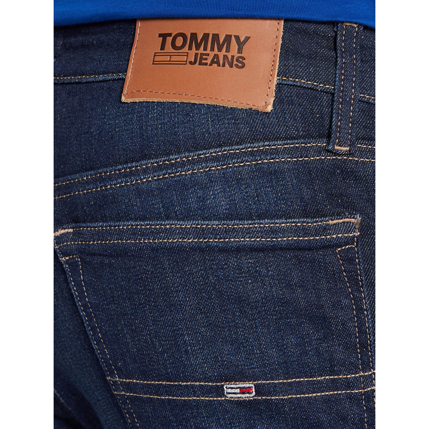 Tommy Jeans Дънки Simon DM0DM14796 Тъмносин Skinny Fit - Pepit.bg