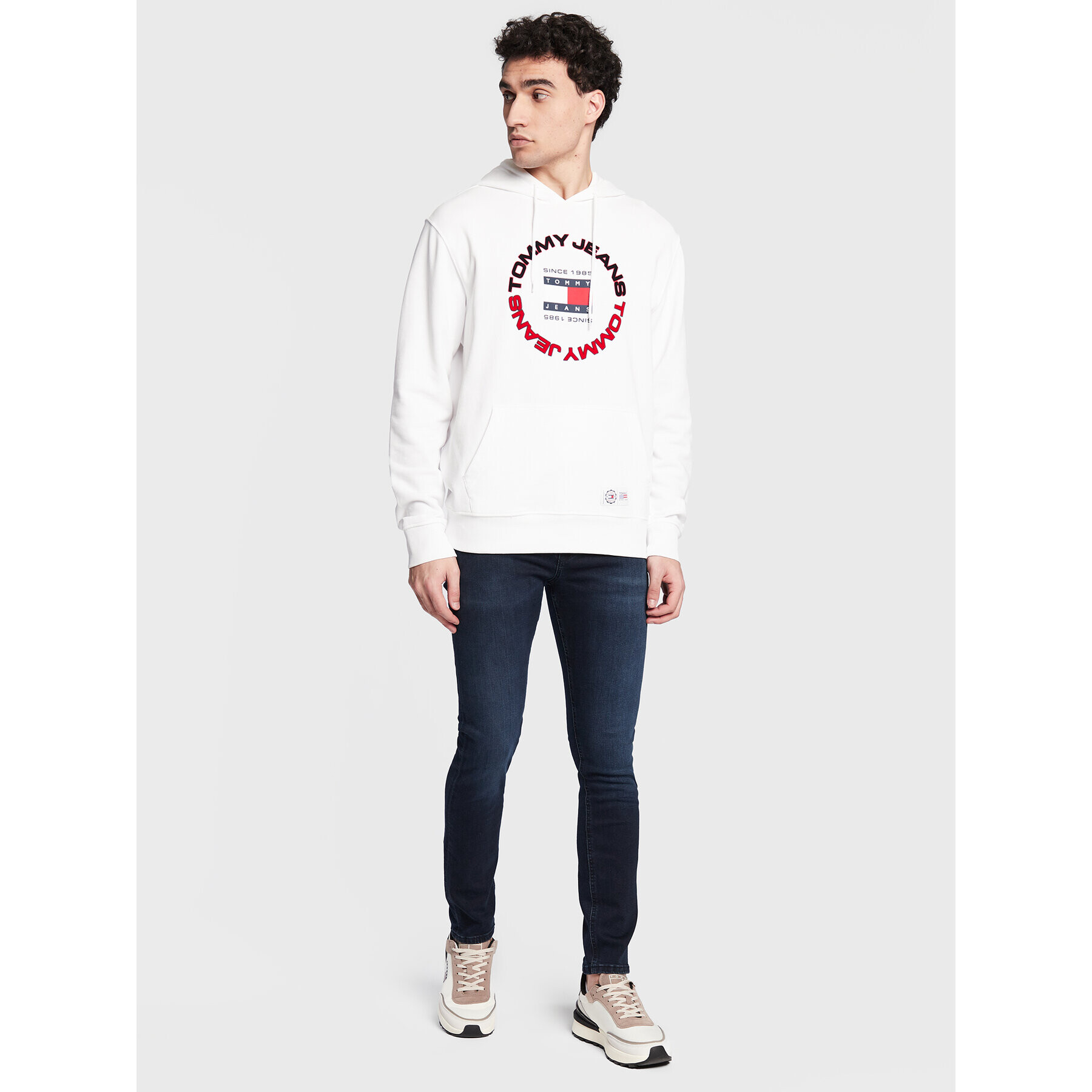 Tommy Jeans Дънки Simon DM0DM15550 Тъмносин Skinny Fit - Pepit.bg