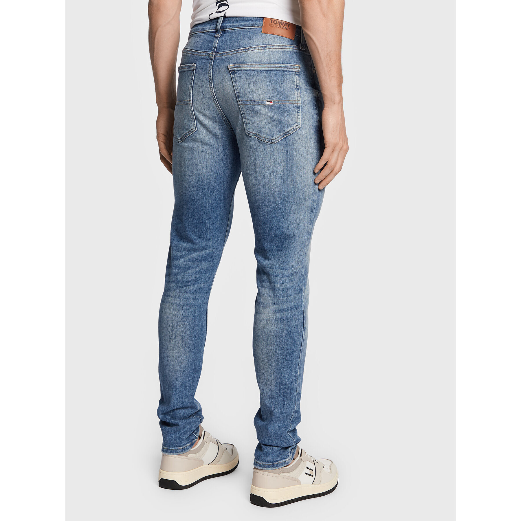 Tommy Jeans Дънки Simon DM0DM15562 Син Skinny Fit - Pepit.bg