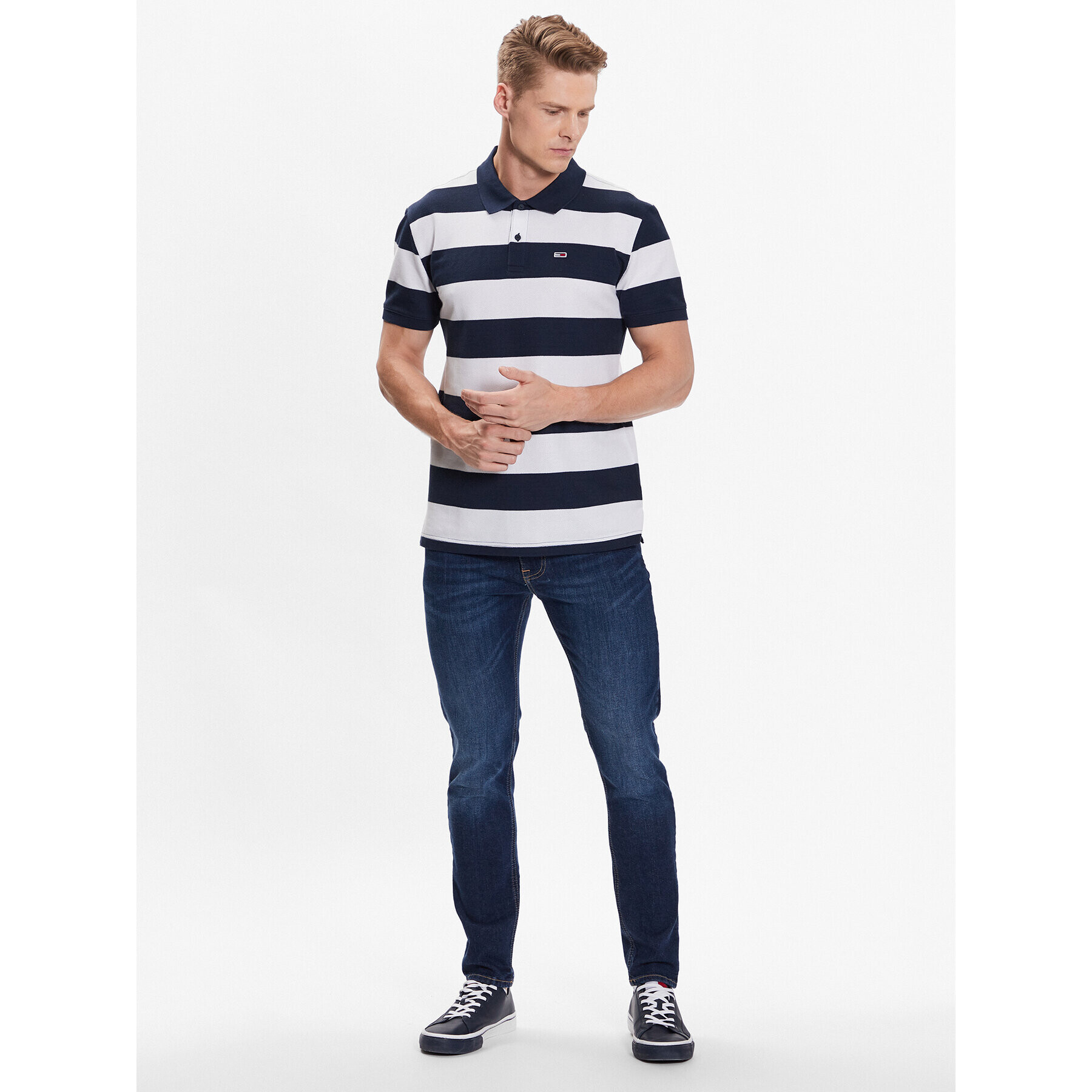 Tommy Jeans Дънки Simon DM0DM16041 Син Skinny Fit - Pepit.bg