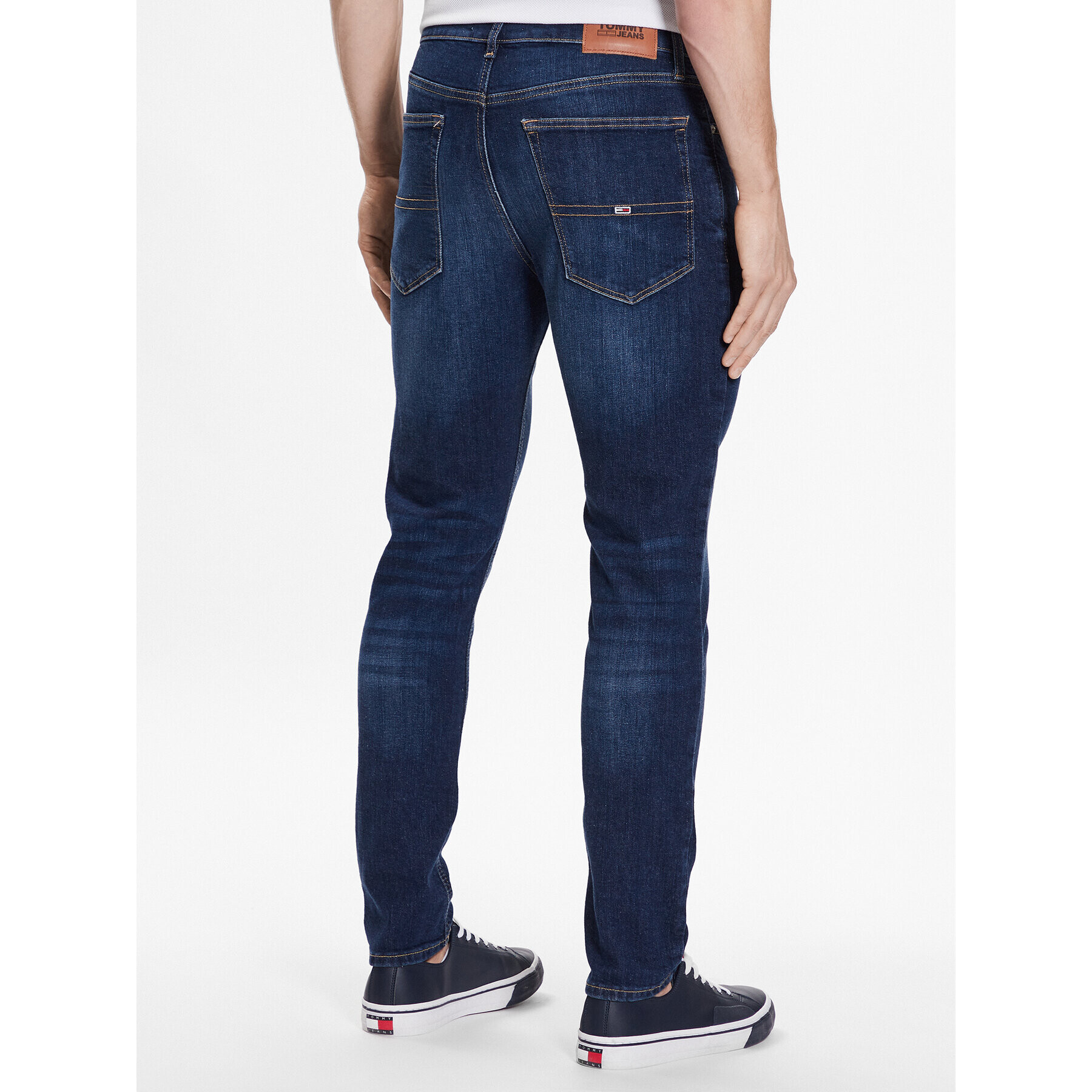 Tommy Jeans Дънки Simon DM0DM16041 Син Skinny Fit - Pepit.bg