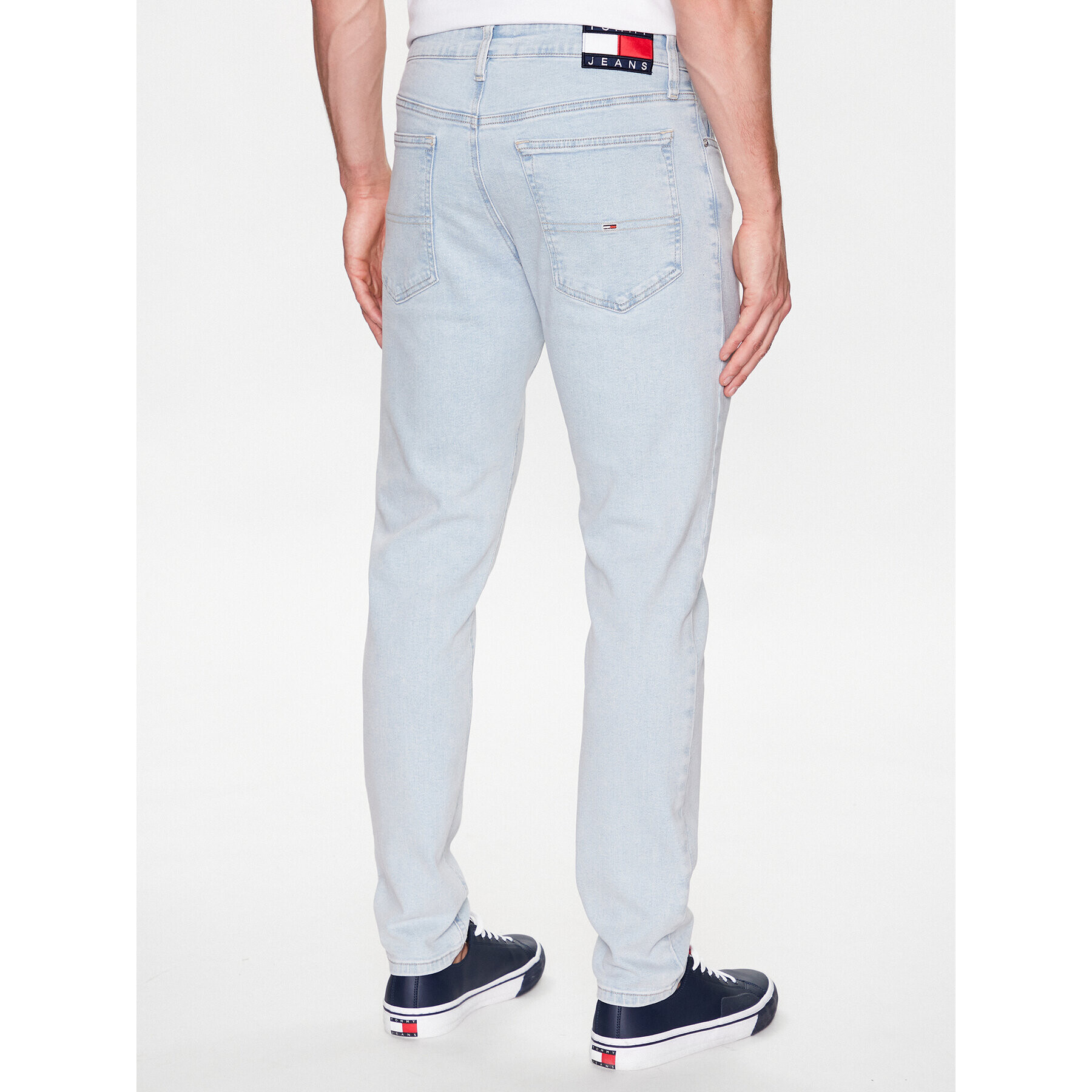 Tommy Jeans Дънки Simon DM0DM16137 Син Skinny Fit - Pepit.bg