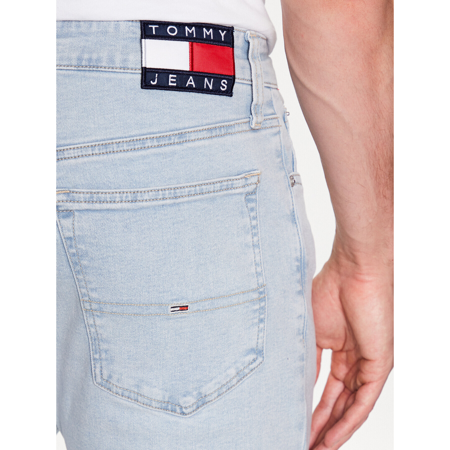 Tommy Jeans Дънки Simon DM0DM16137 Син Skinny Fit - Pepit.bg