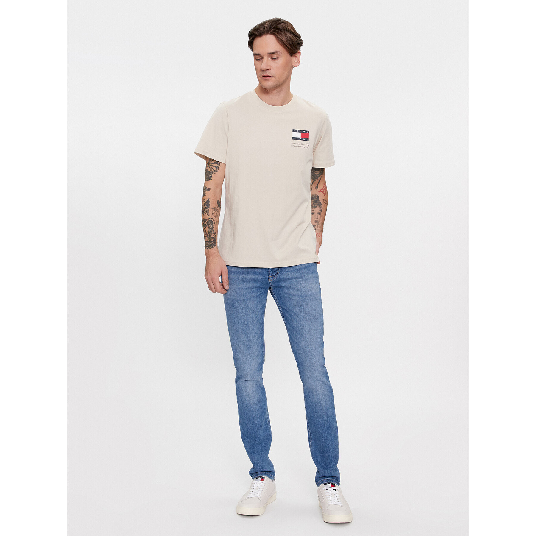 Tommy Jeans Дънки Simon DM0DM18188 Син Skinny Fit - Pepit.bg