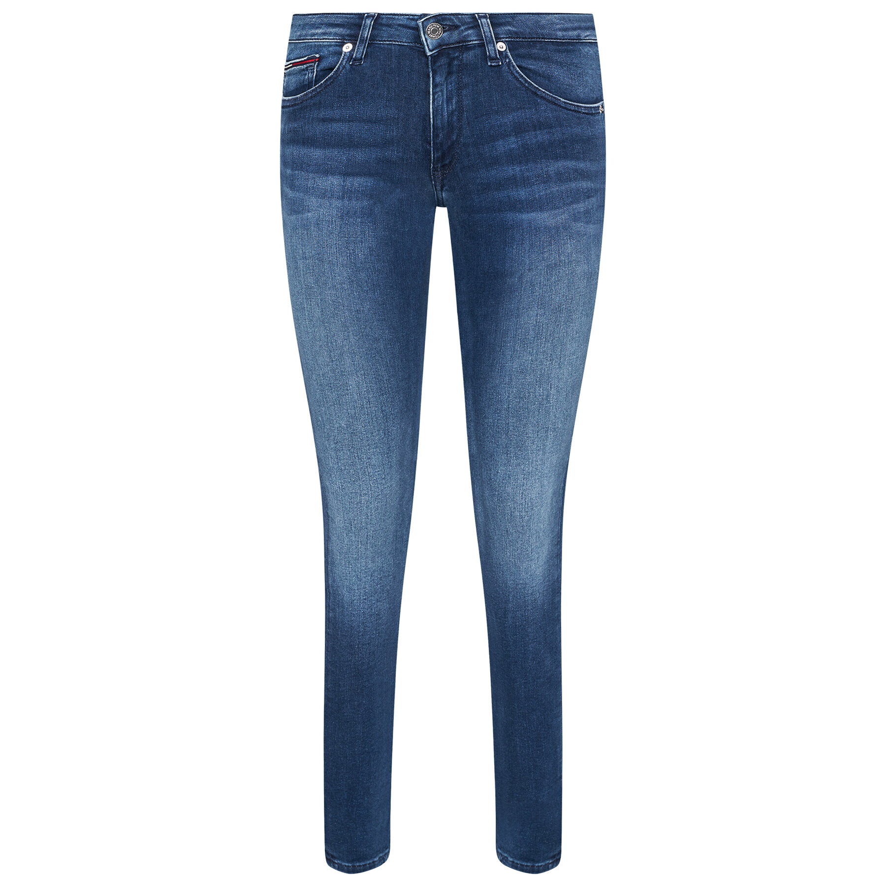 Tommy Jeans Дънки Sophie DW0DW09214 Тъмносин Skinny Fit - Pepit.bg